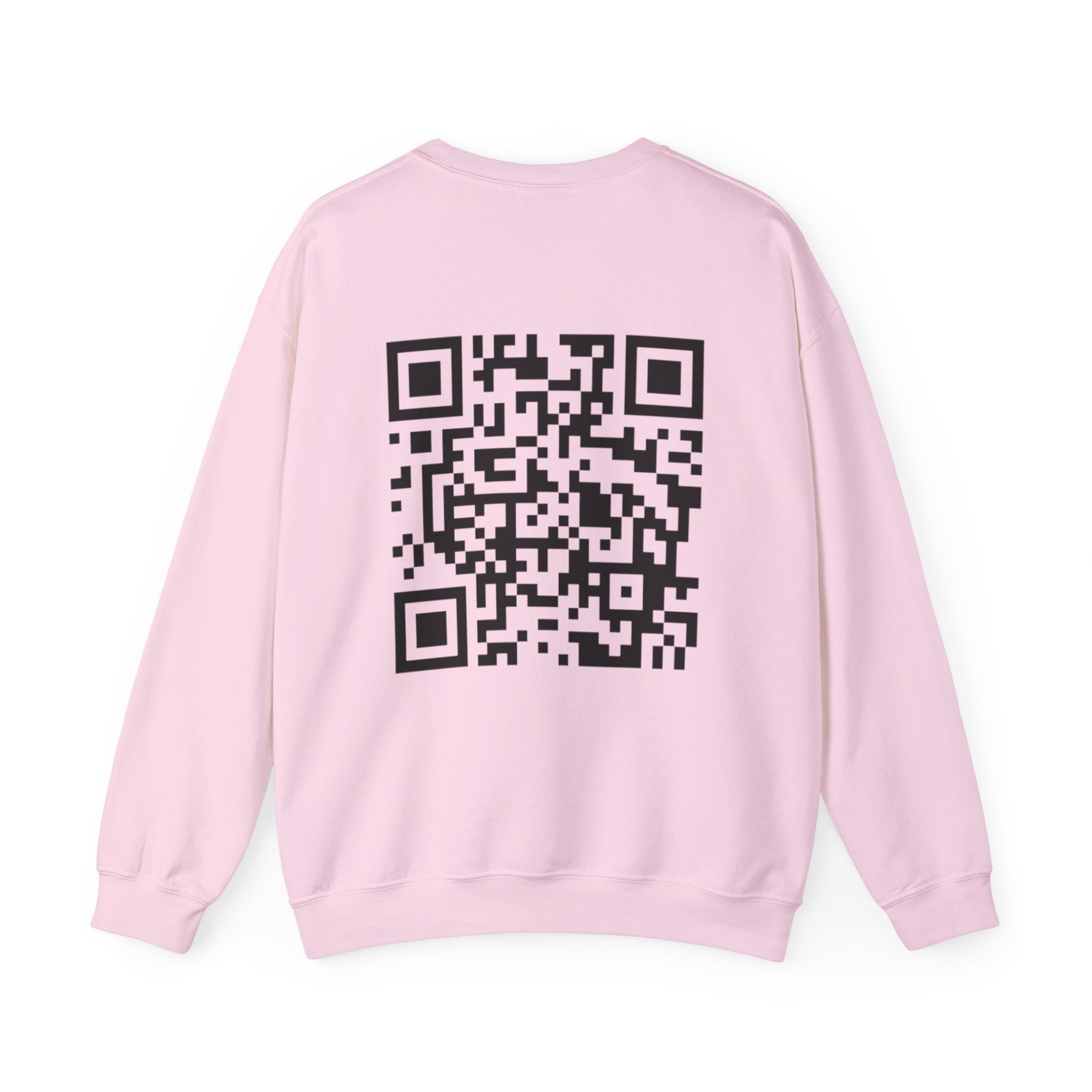 Dynamic QR Sweatshirt Pink