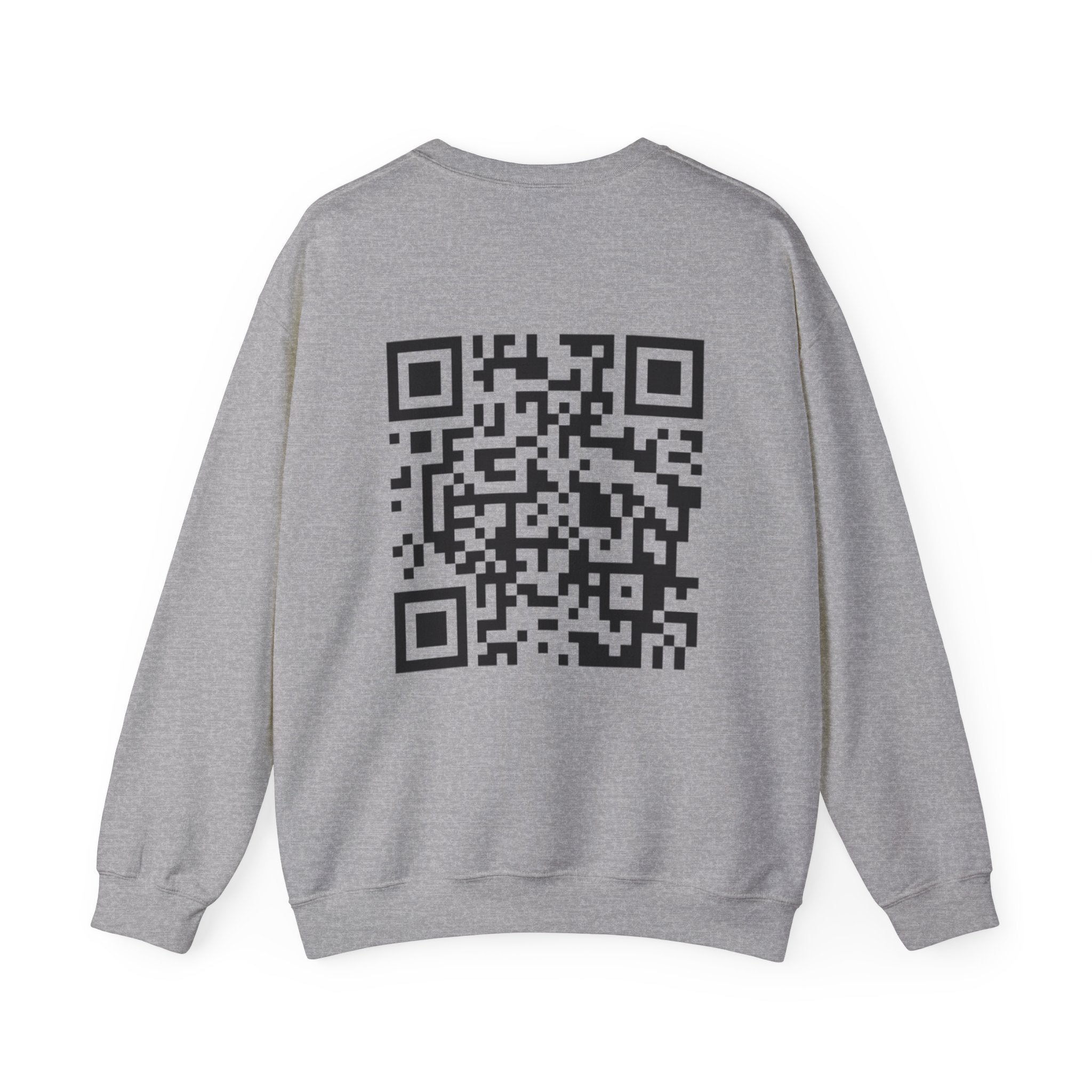 Dynamic QR Sweatshirt Ash Grey