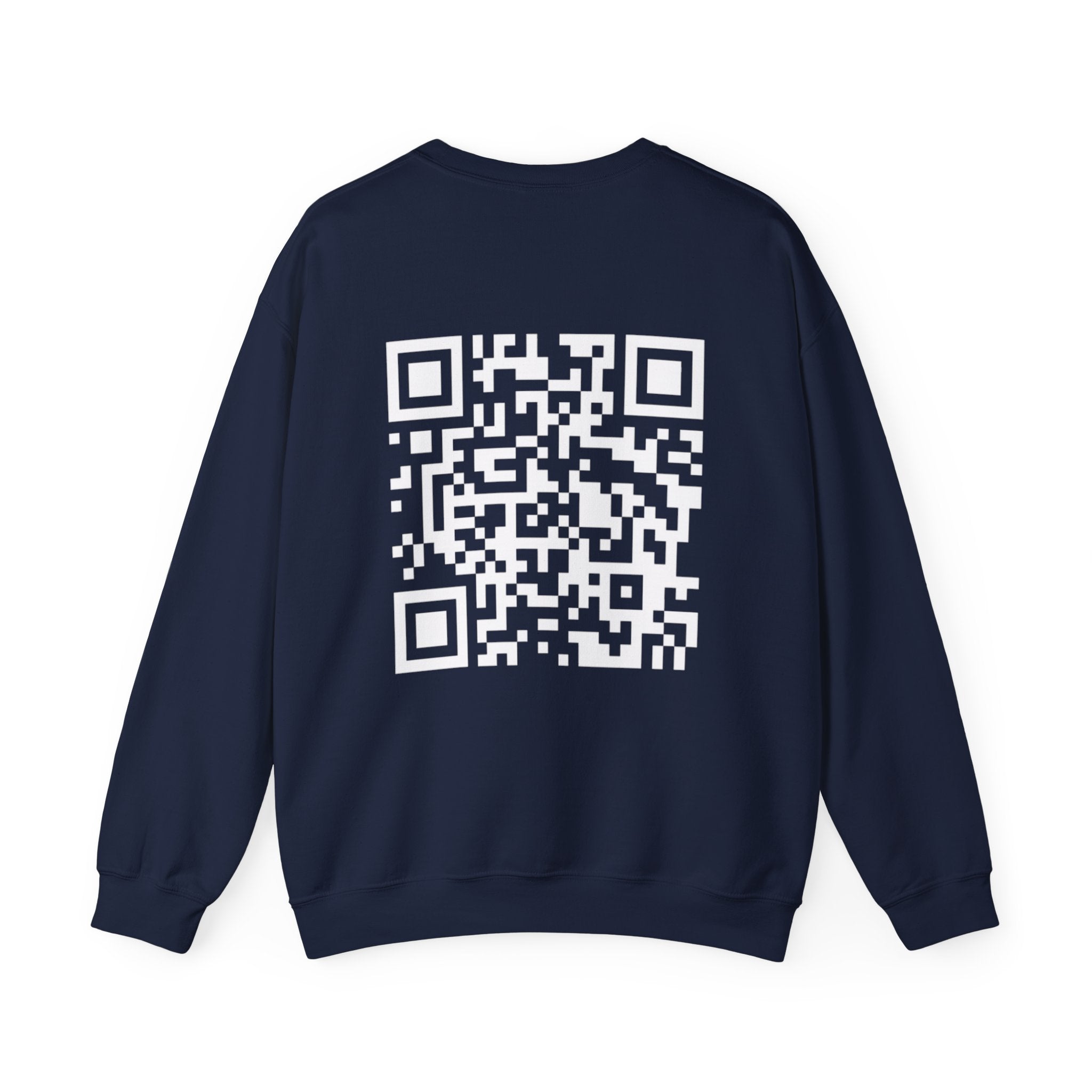 Dynamic QR Sweatshirt Navy