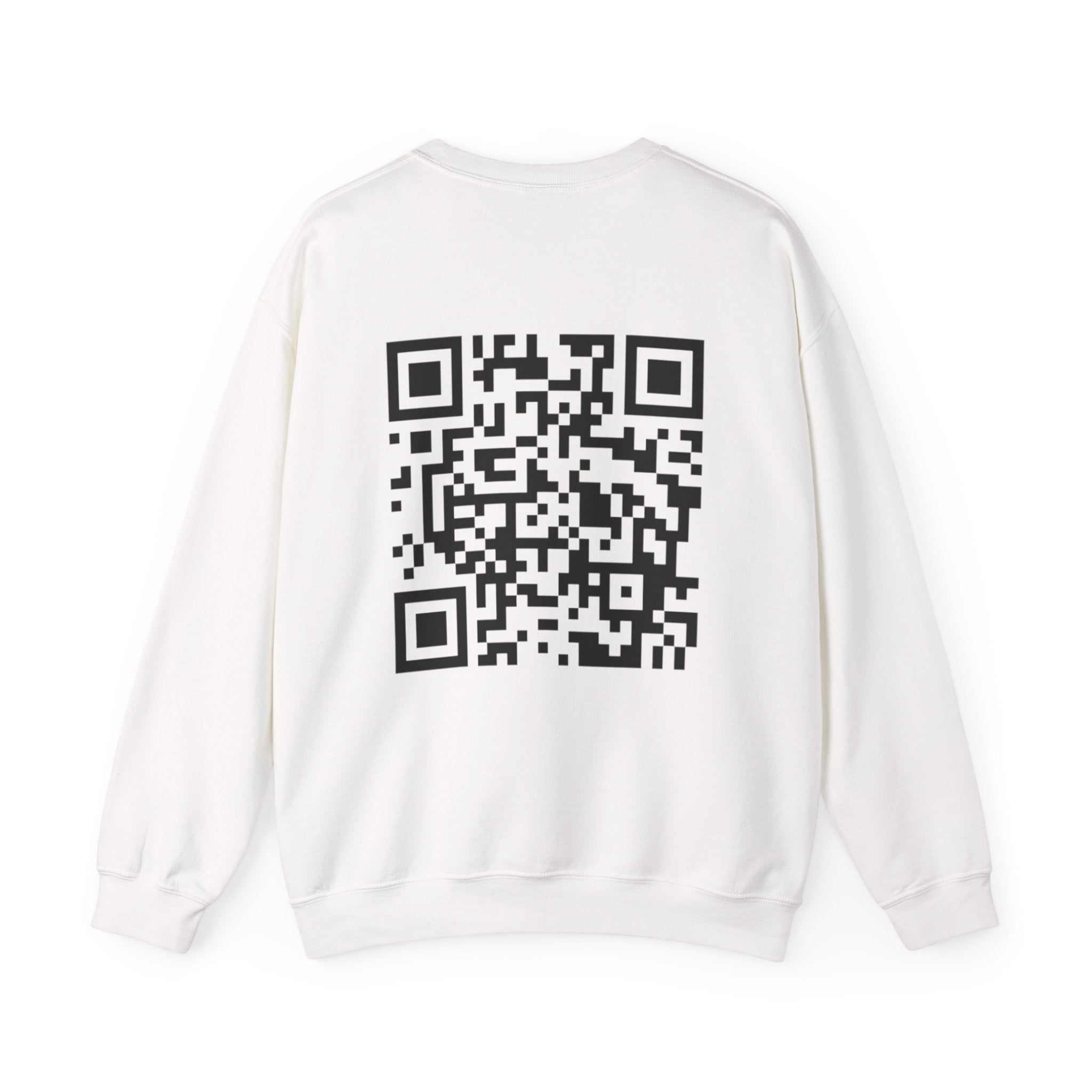 Dynamic QR Sweatshirt White