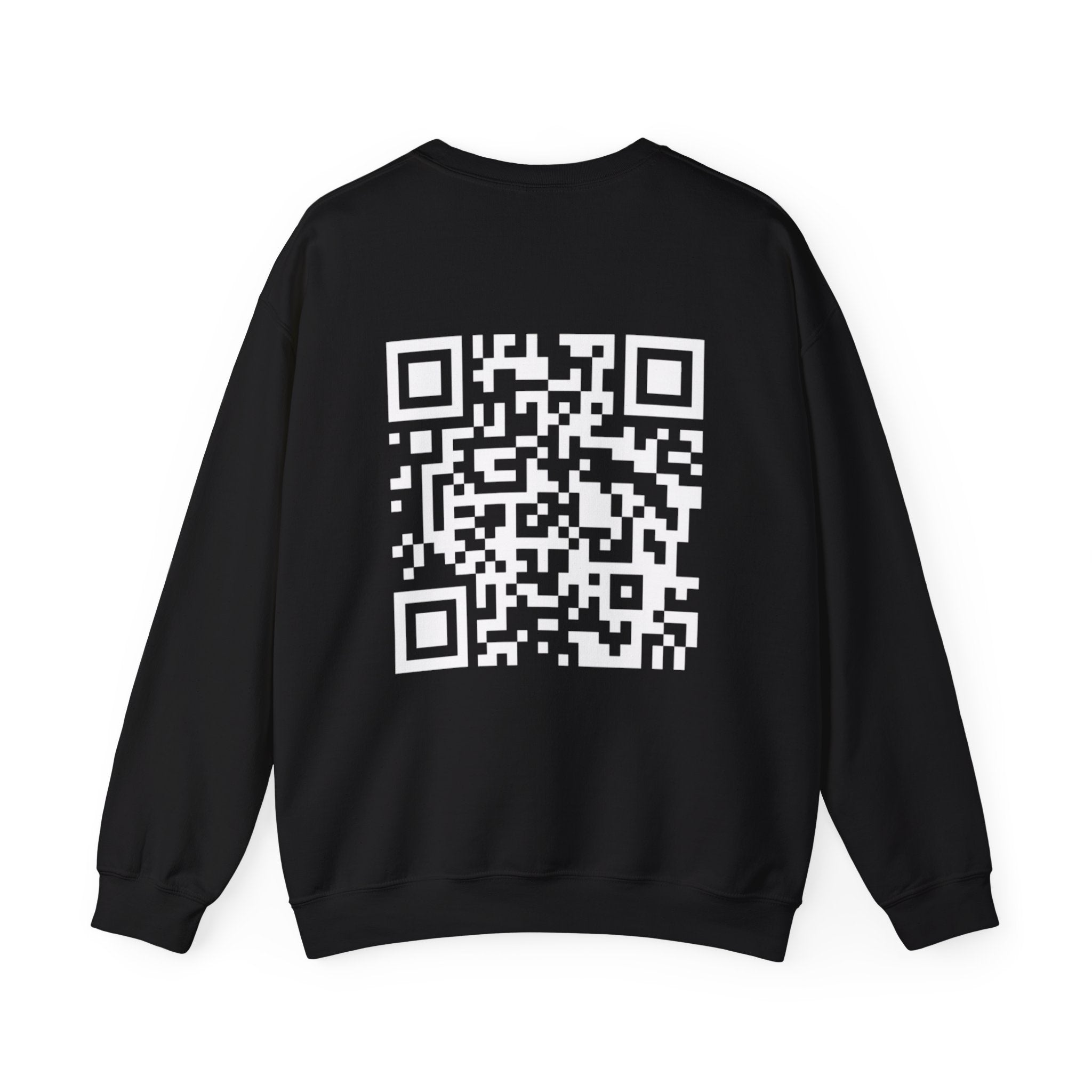 Dynamic QR Sweatshirts Black