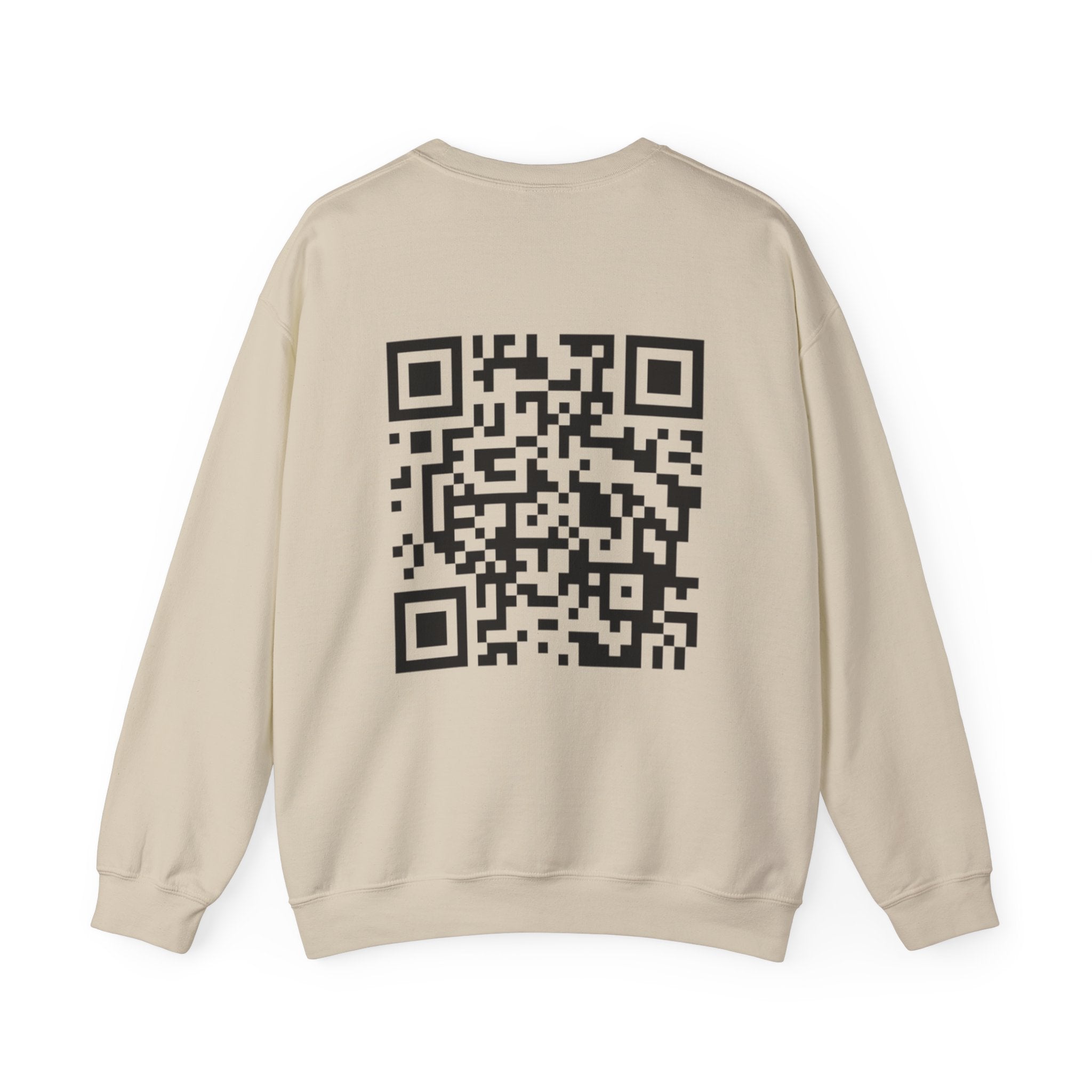 Dynamic QR Sweatshirt Beige