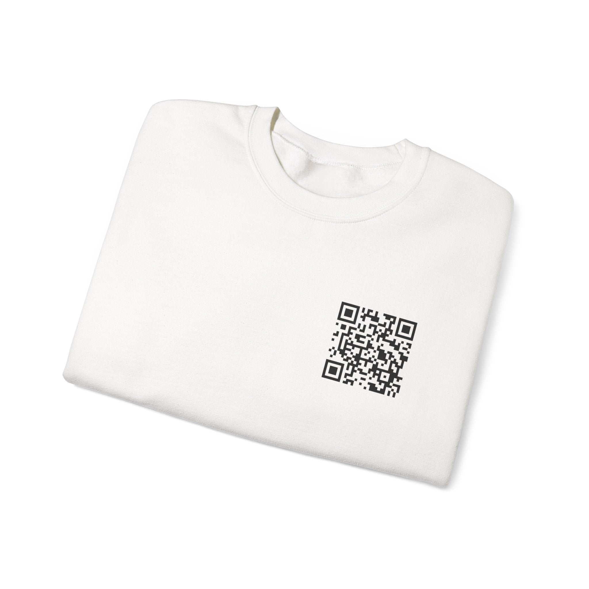 Dynamic QR Sweatshirt White