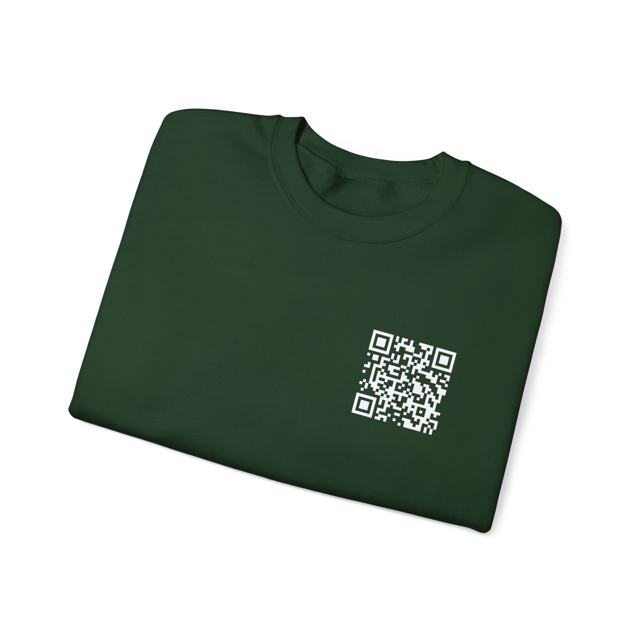 Dynamic QR Sweatshirts Army Green