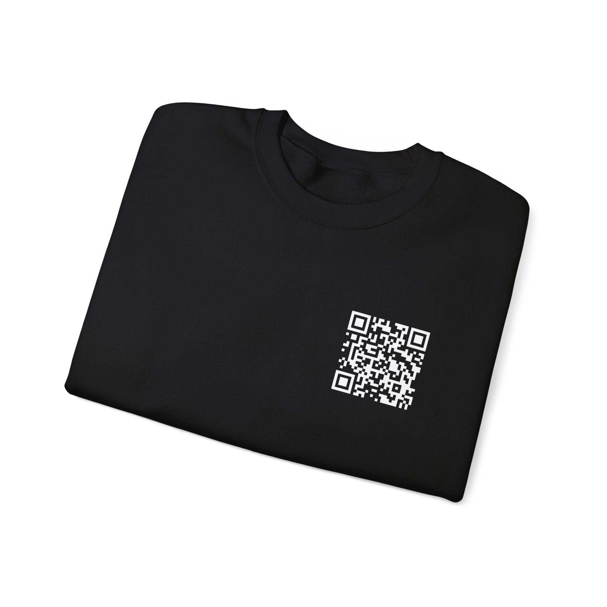 Dynamic QR Sweatshirts Black