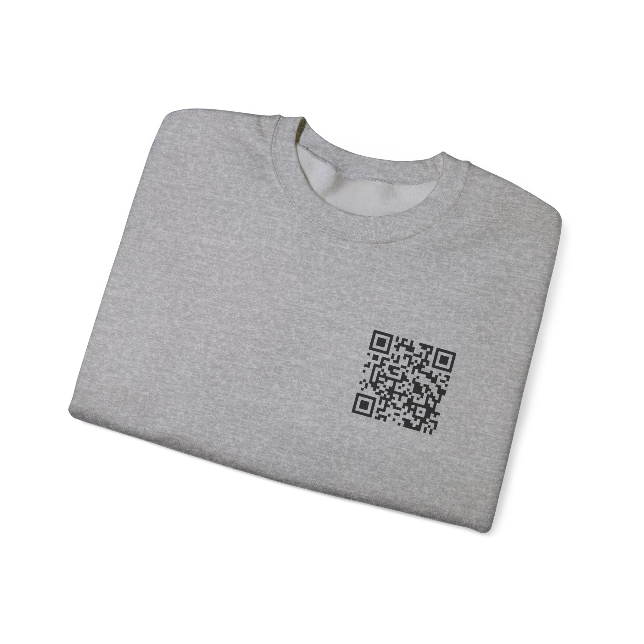 Dynamic QR Sweatshirt Ash Grey
