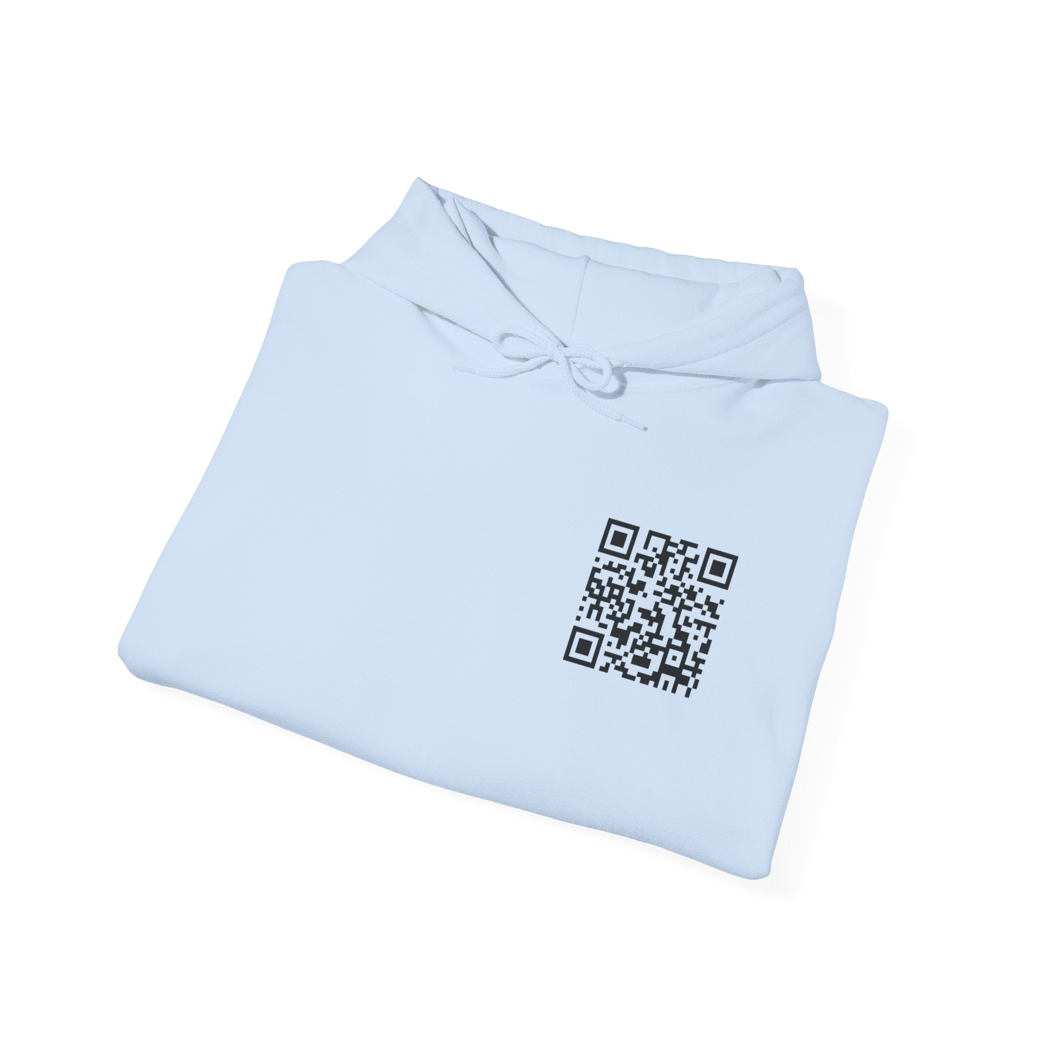 Fuck You Hoodie Light Blue