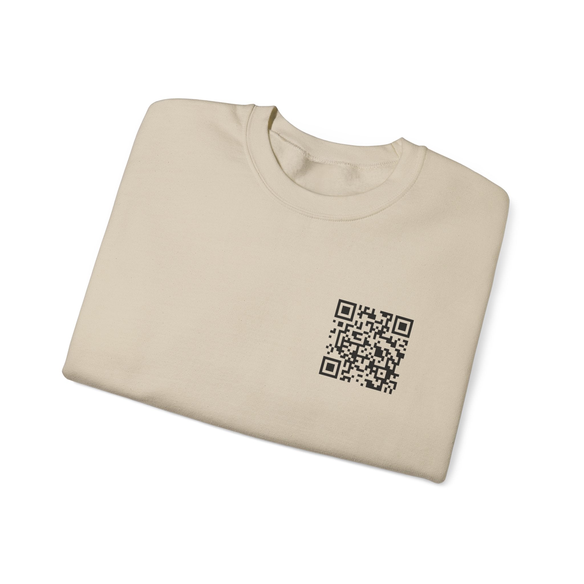 Dynamic QR Sweatshirt Beige