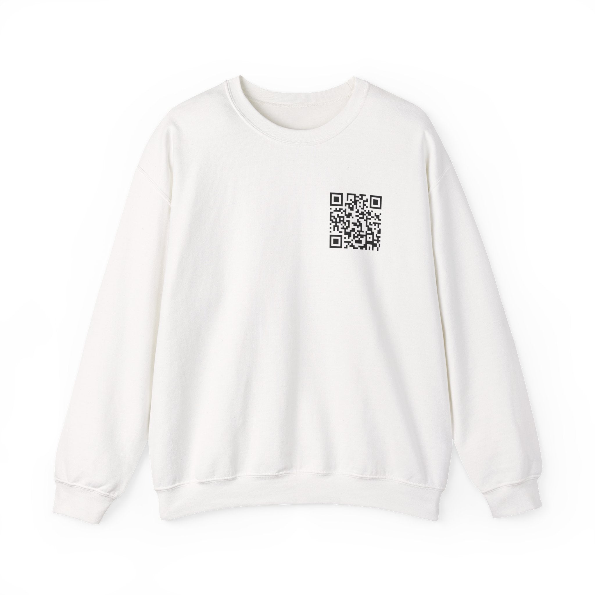 Fuck You Sweatshirt White