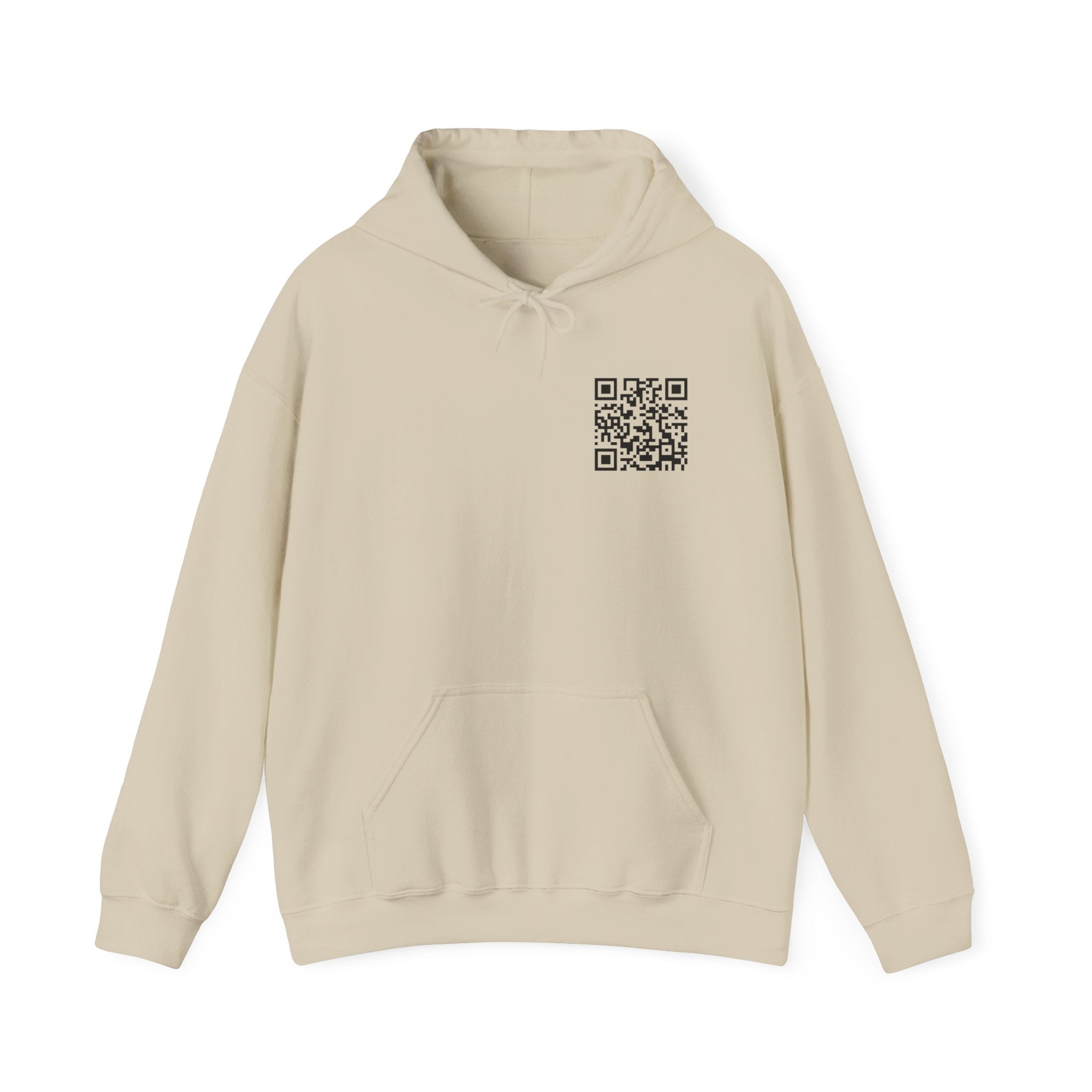 Fuck You Hoodie Beige