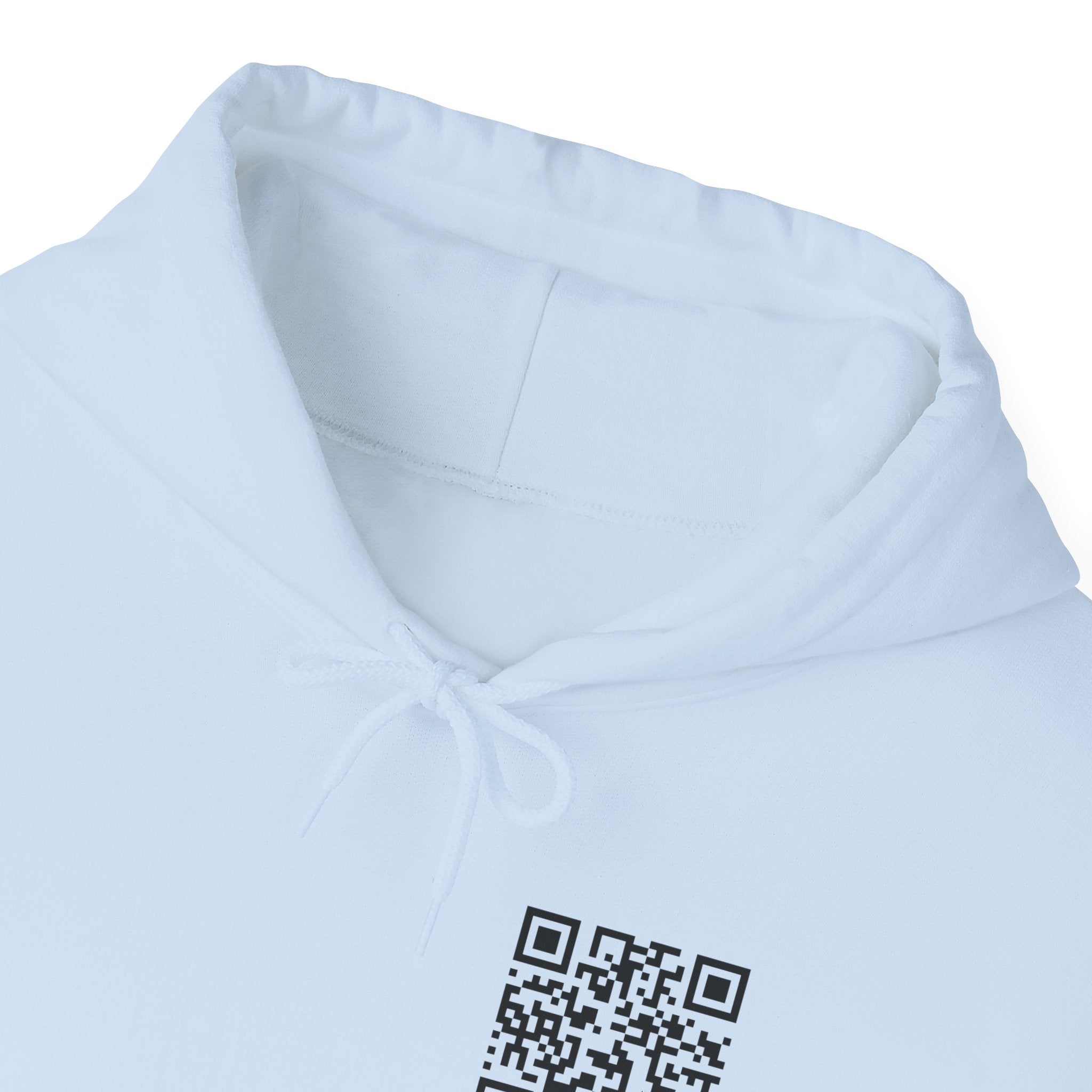 Fuck You Hoodie Light Blue