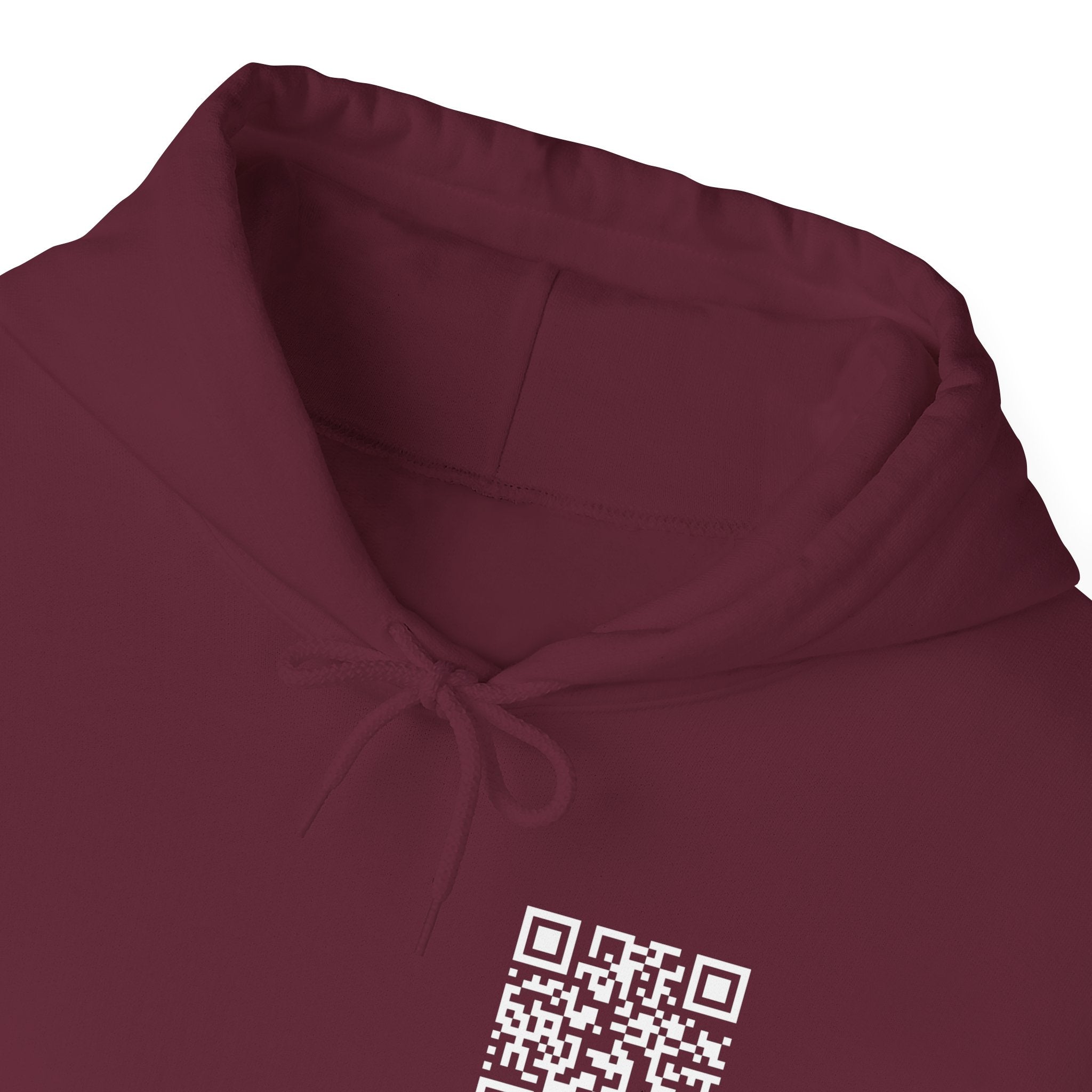 Fuck You Hoodie Maroon red