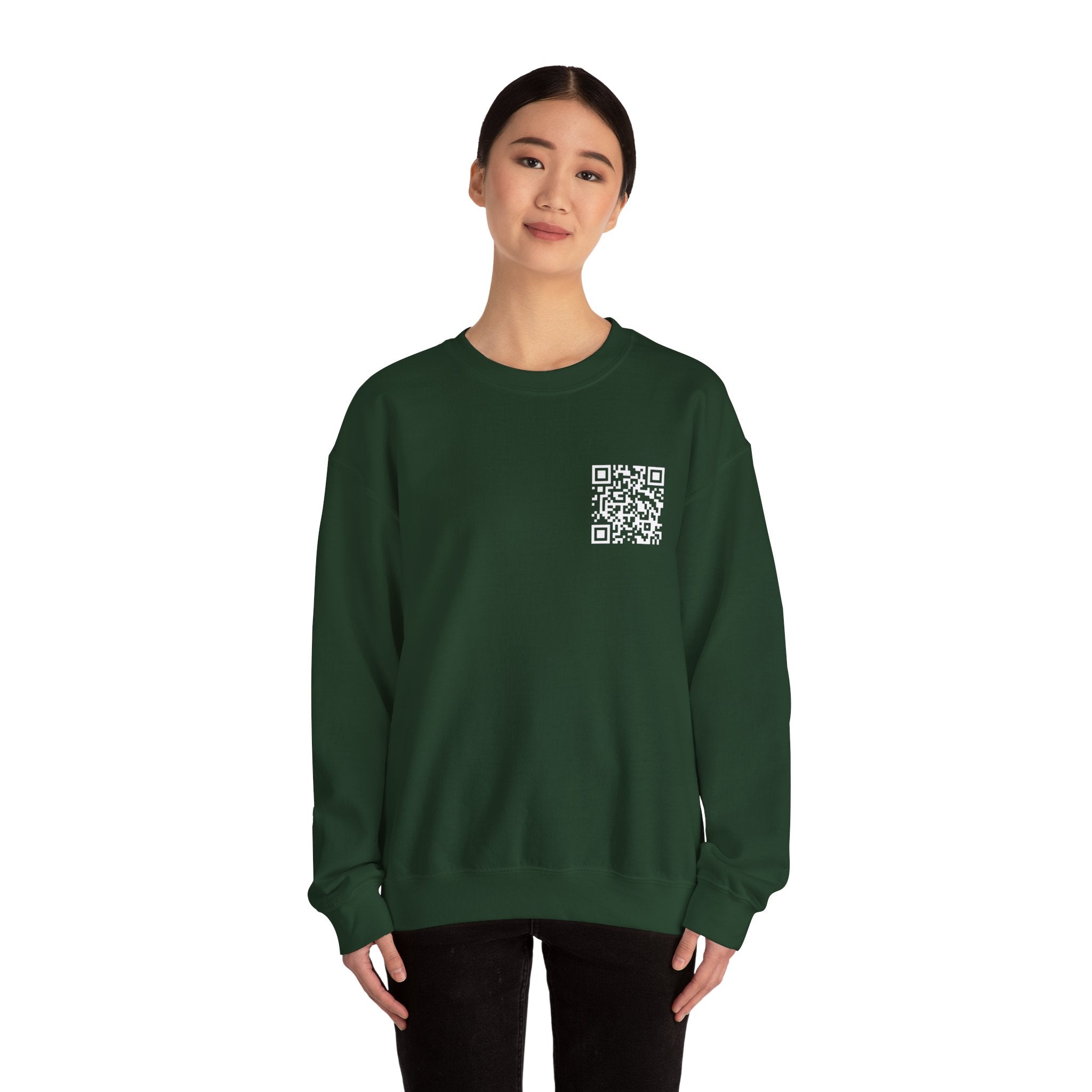 Dynamic QR Sweatshirts Army Green