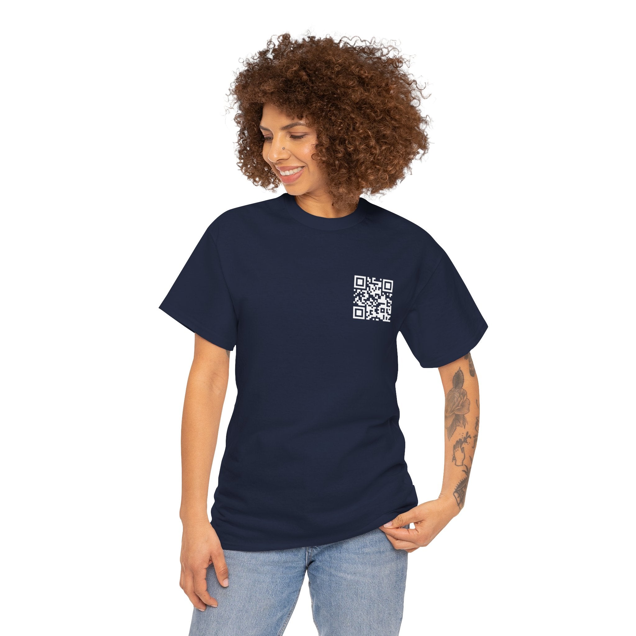 QR T-Shirt Navy