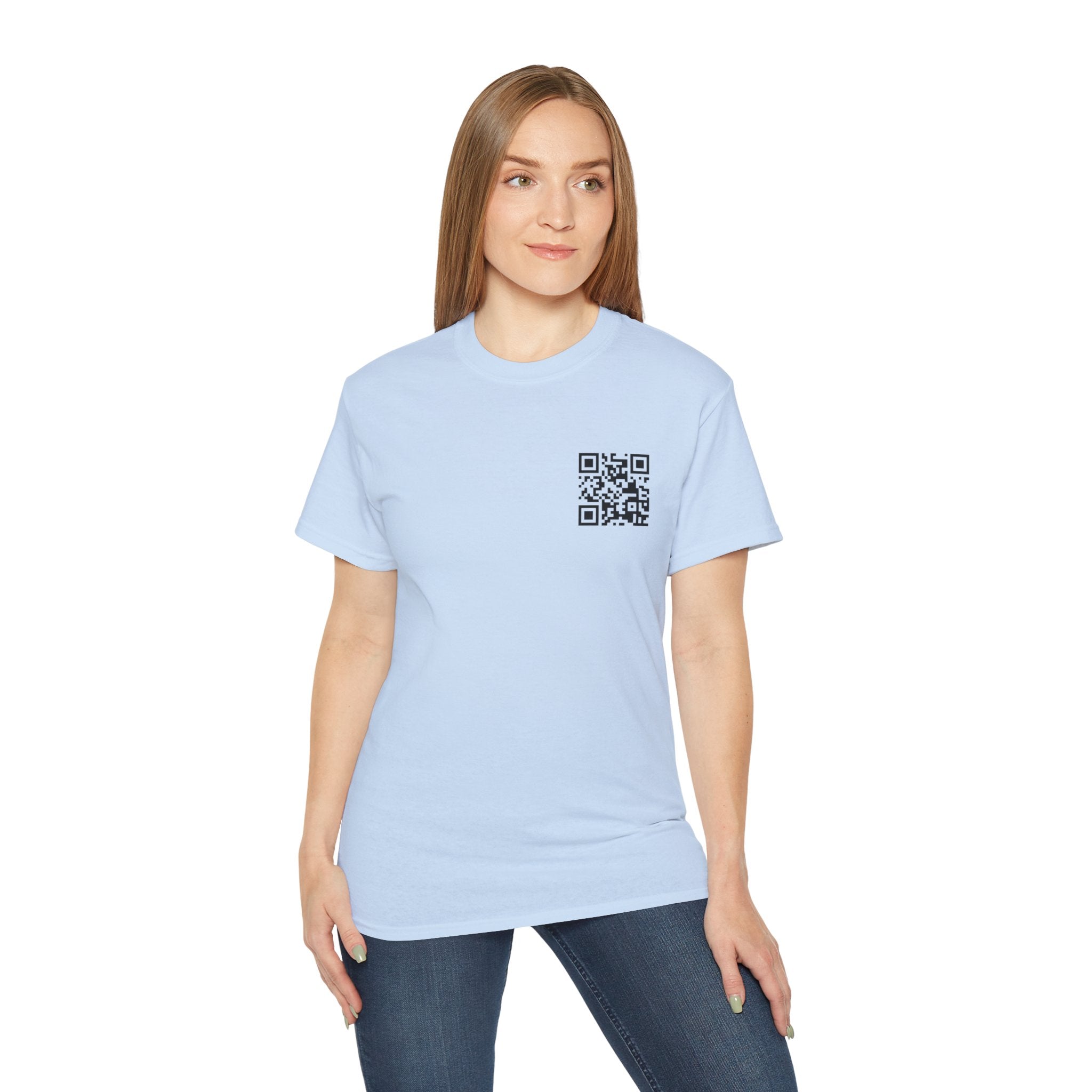 QR T-Shirt Light Blue