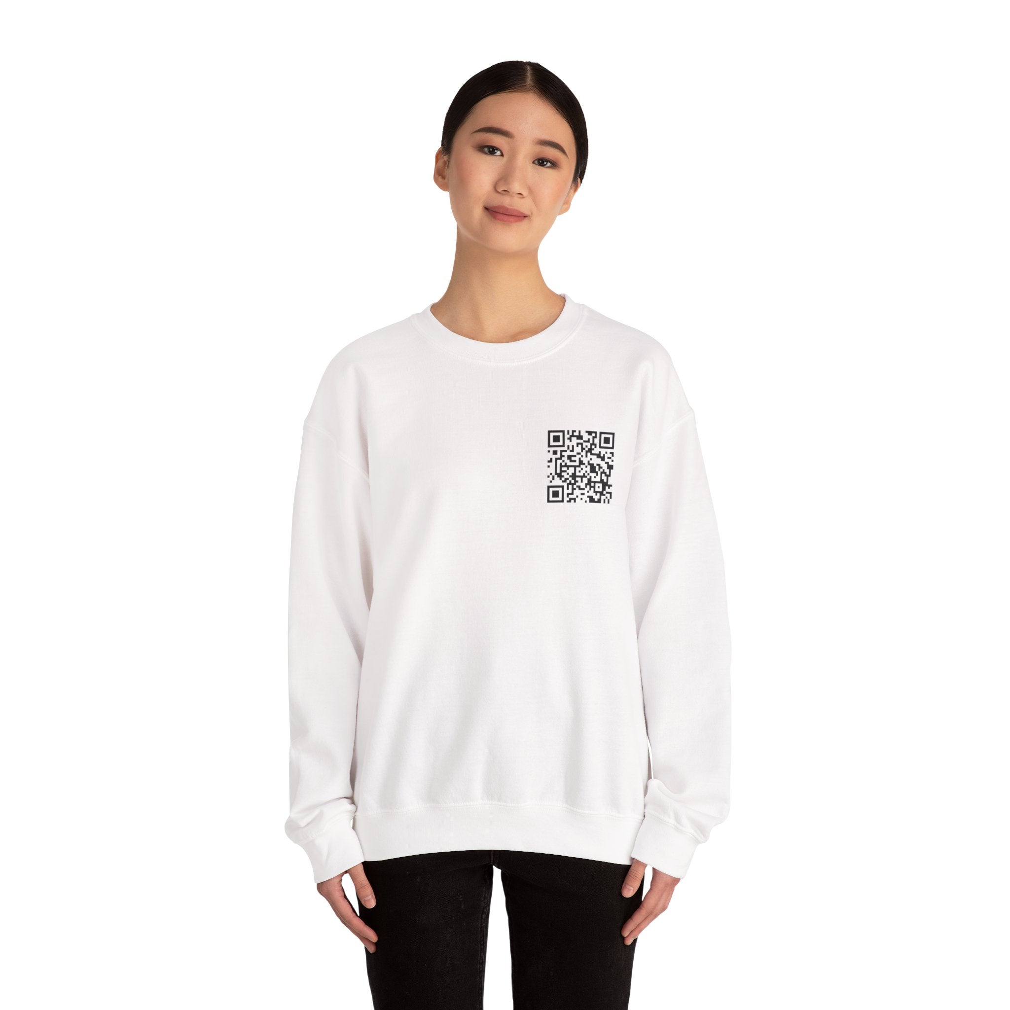 Dynamic QR Sweatshirt White