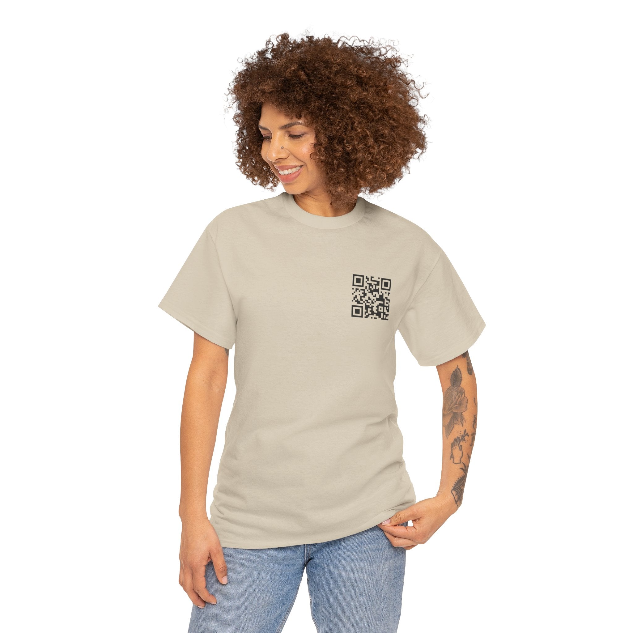 QR T-Shirt Beige