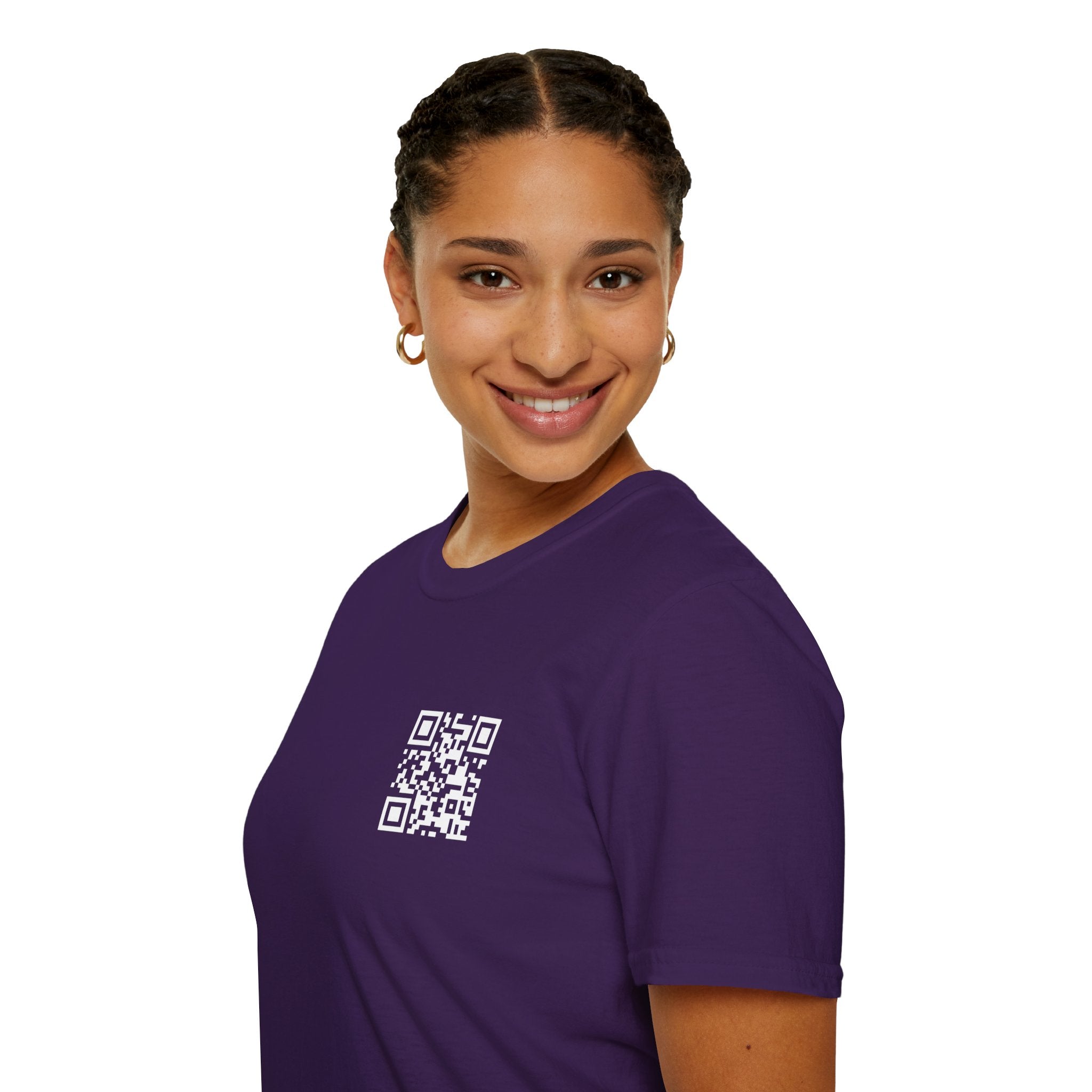 QR T-Shirt Purple