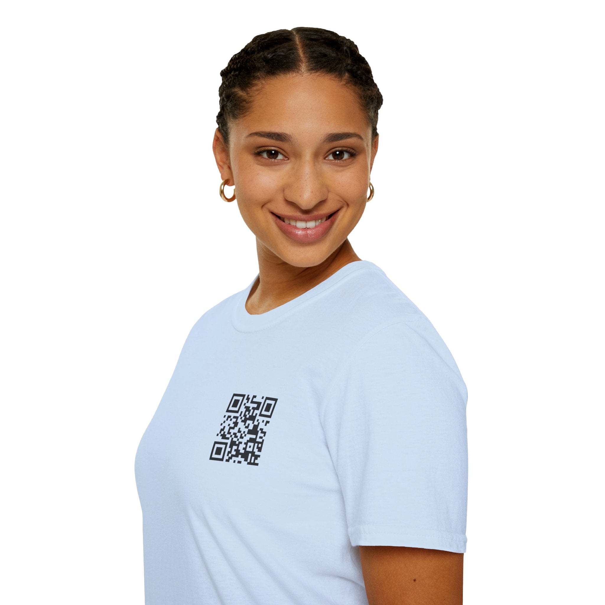QR T-Shirt Light Blue