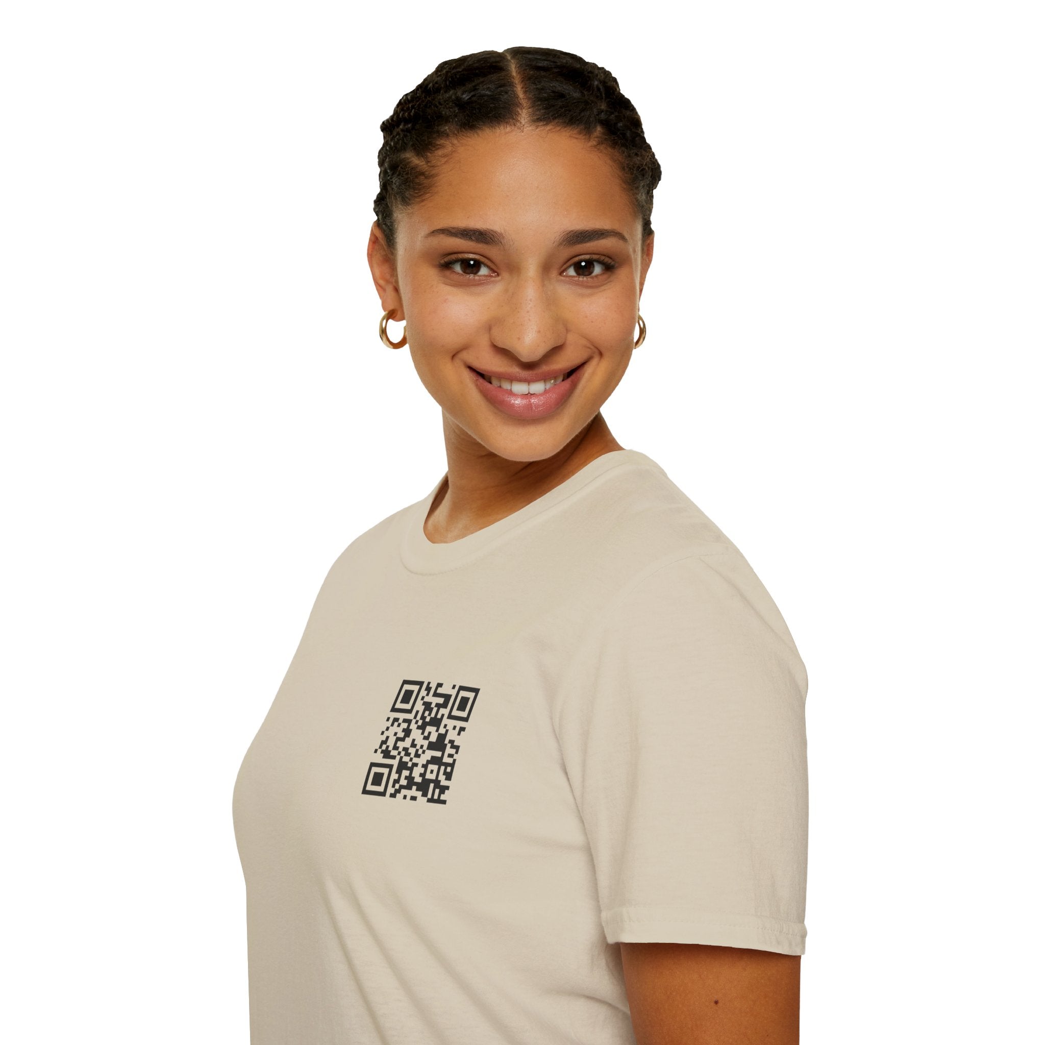 QR T-Shirt Beige