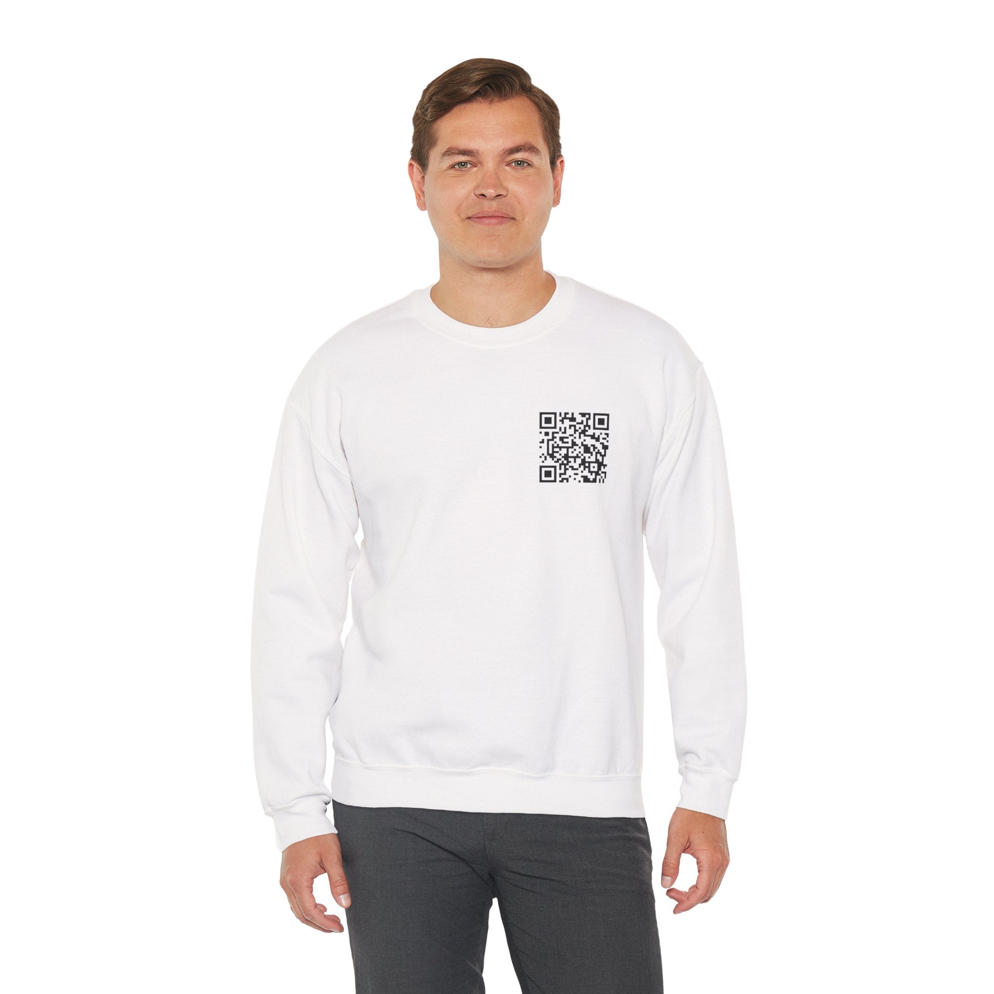 Dynamic QR Sweatshirt White