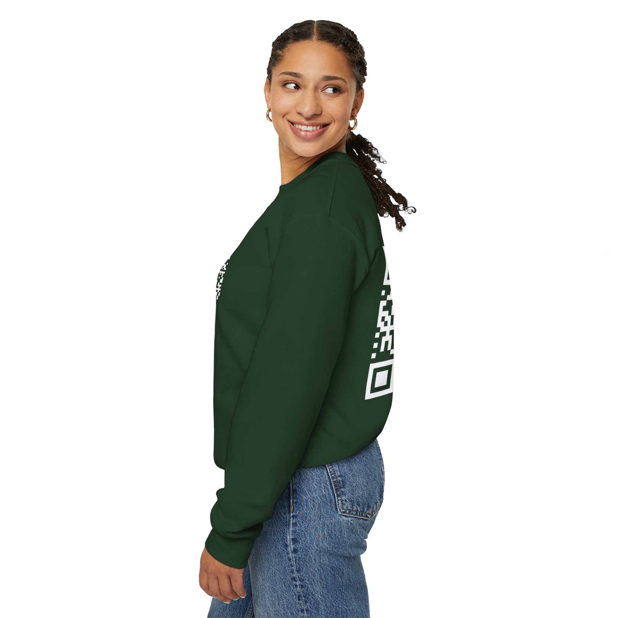 Fuck You Sweatshirt Army Green