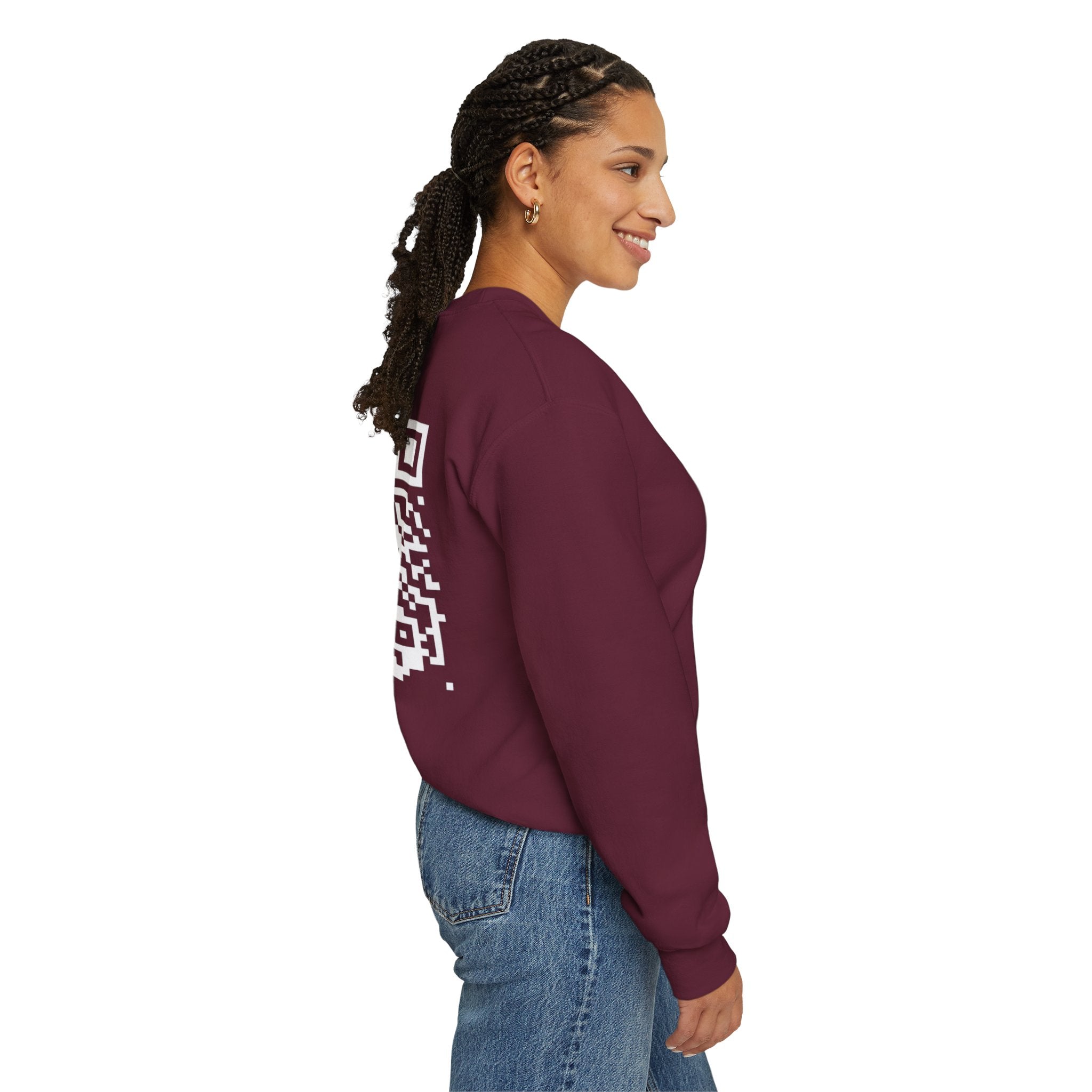 You're Amazing Sweatshirt Maroon red