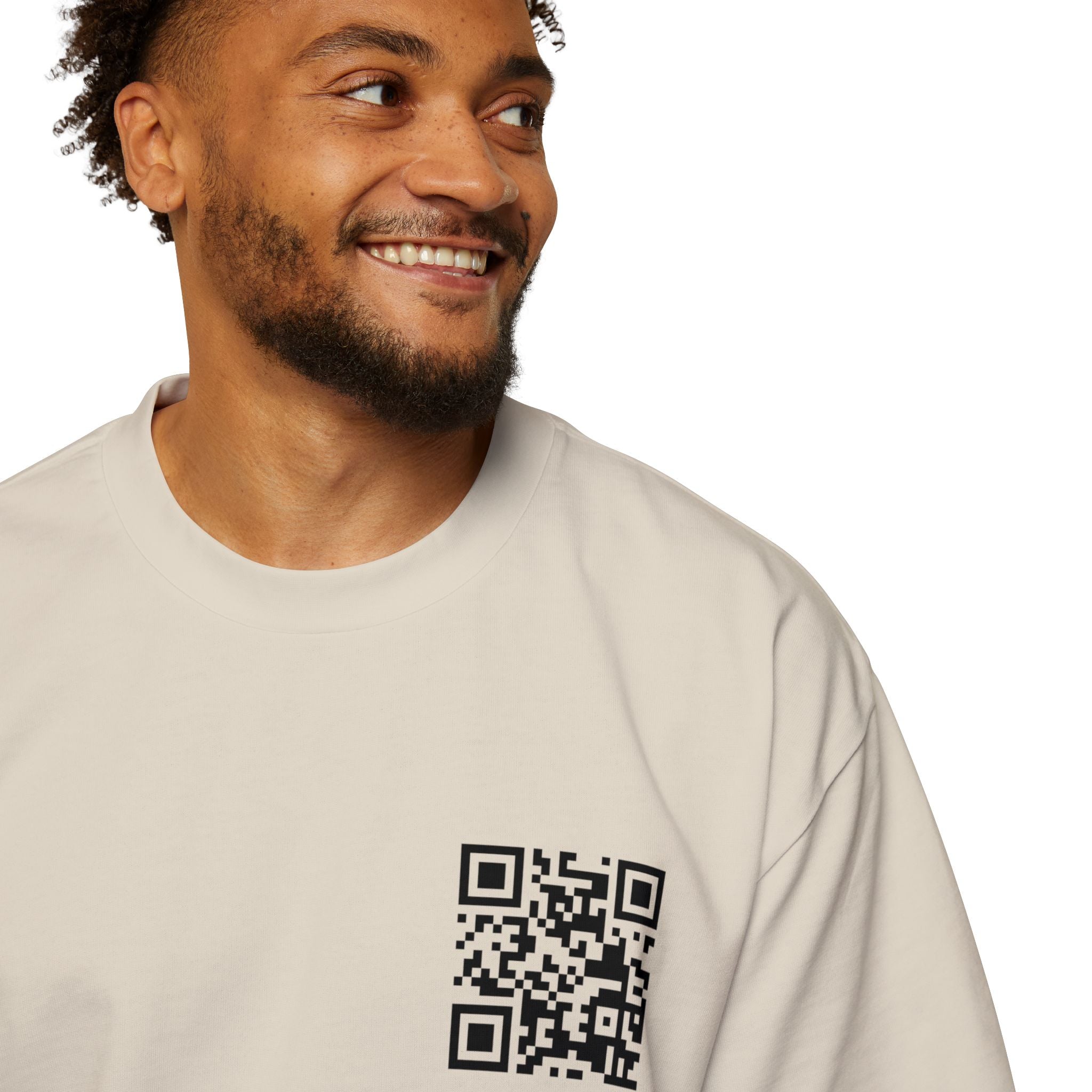 QR T-Shirt Beige