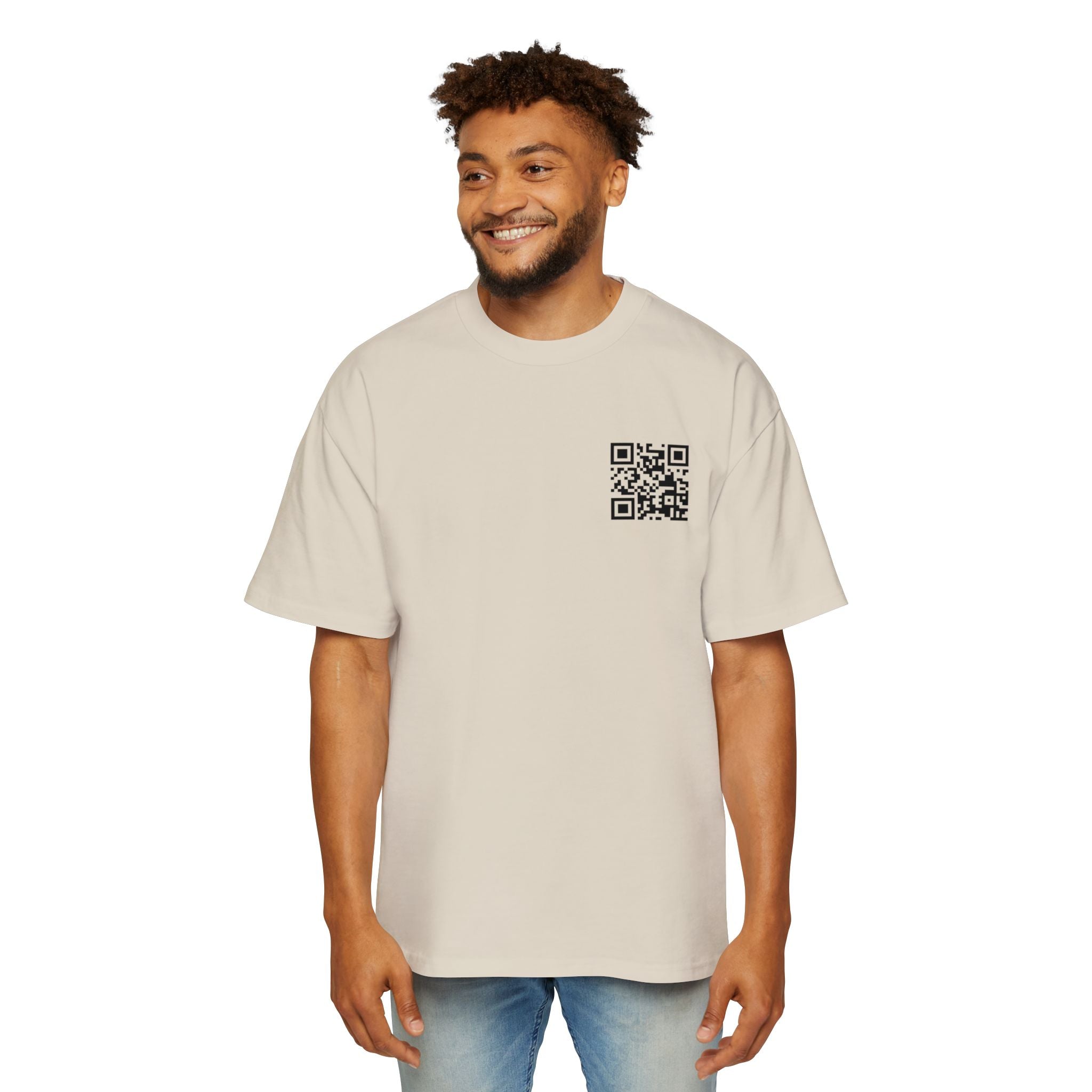 QR T-Shirt Beige