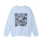 Static QR Sweatshirt Light Blue