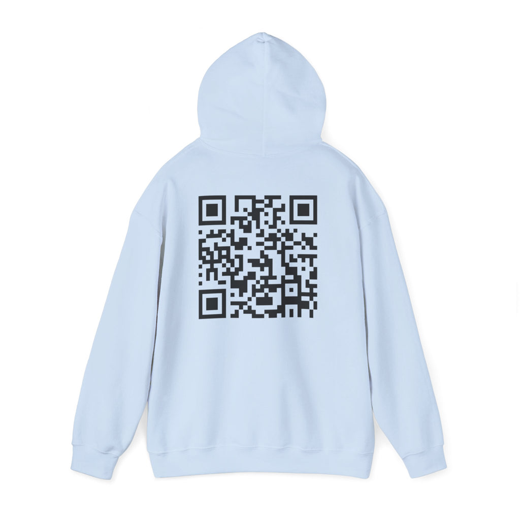 Fuck You Hoodie Light Blue