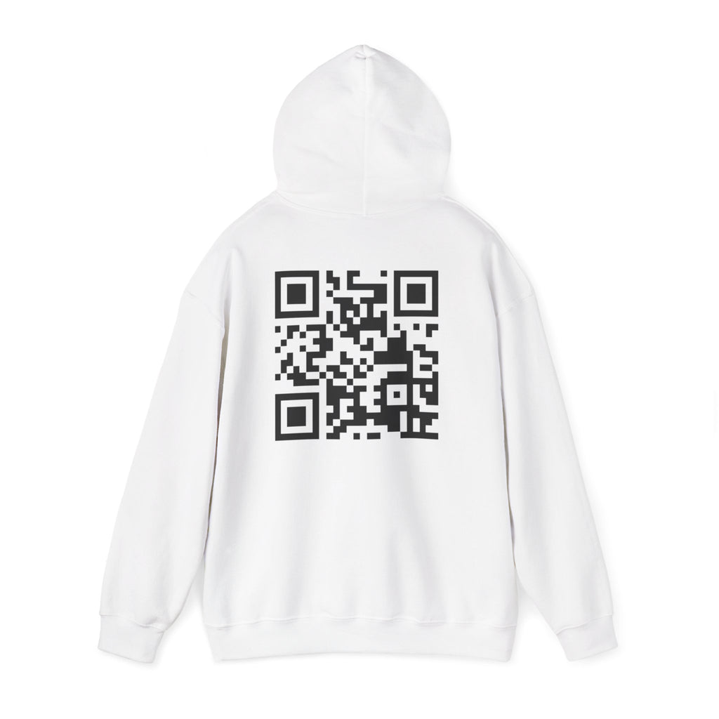 QR Hoodie White