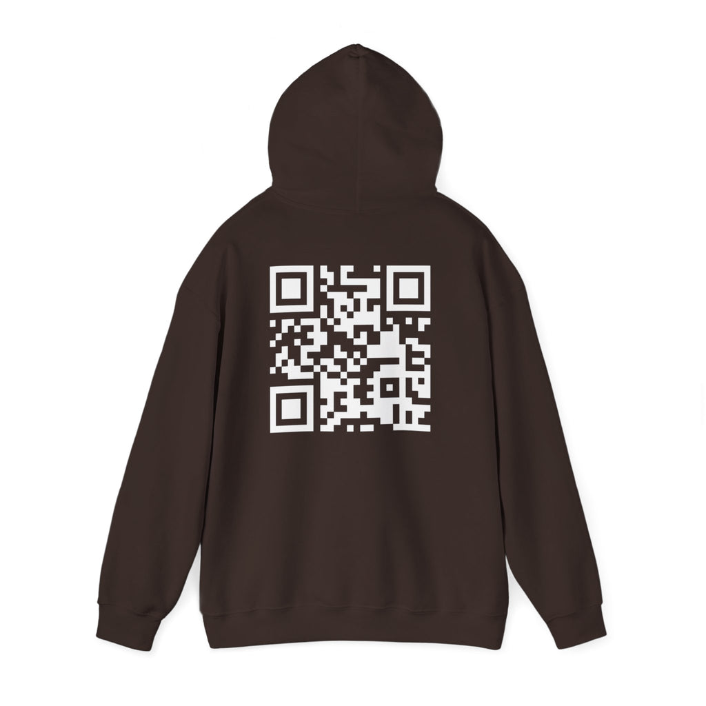 QR Hoodie Brown