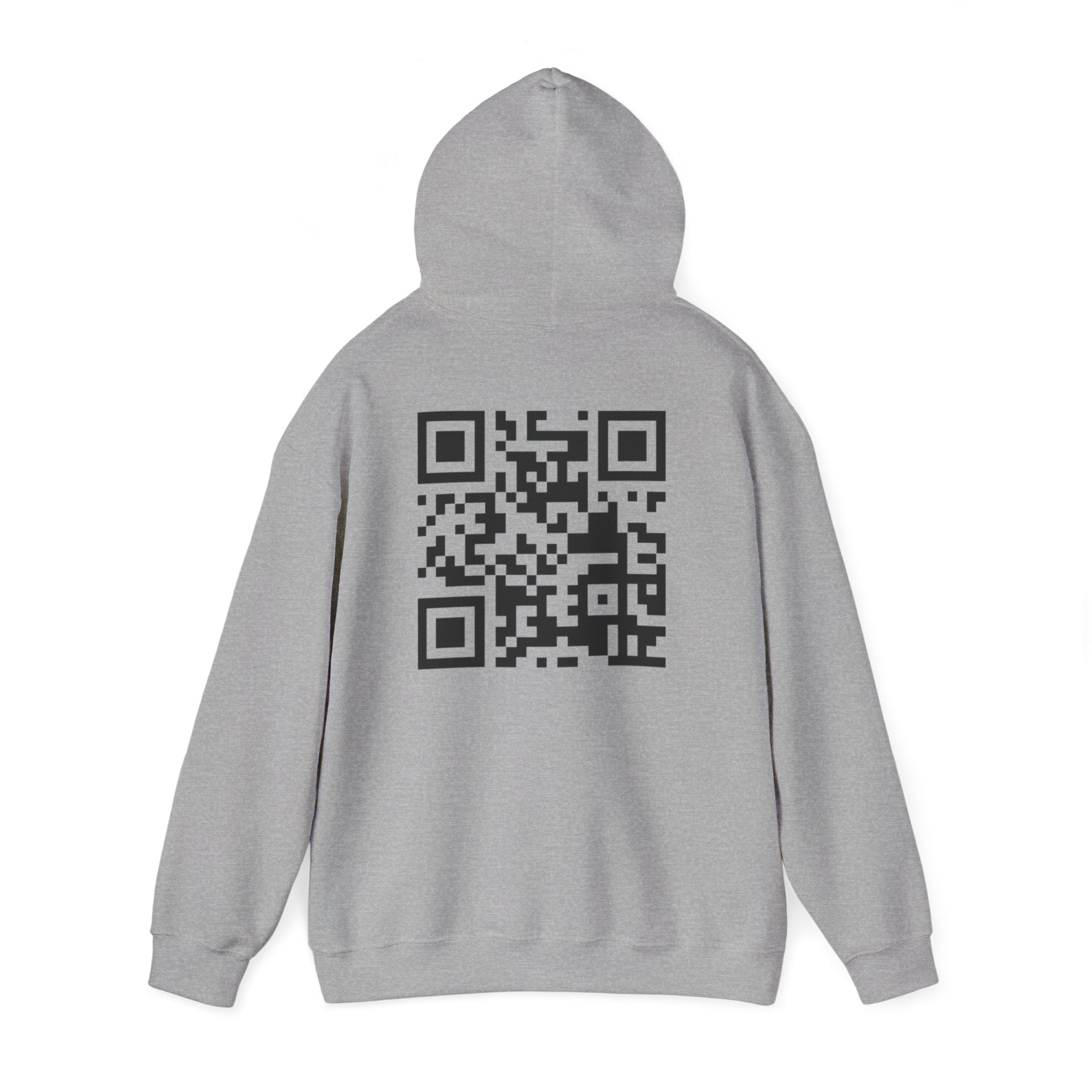 QR Hoodie Ash Grey