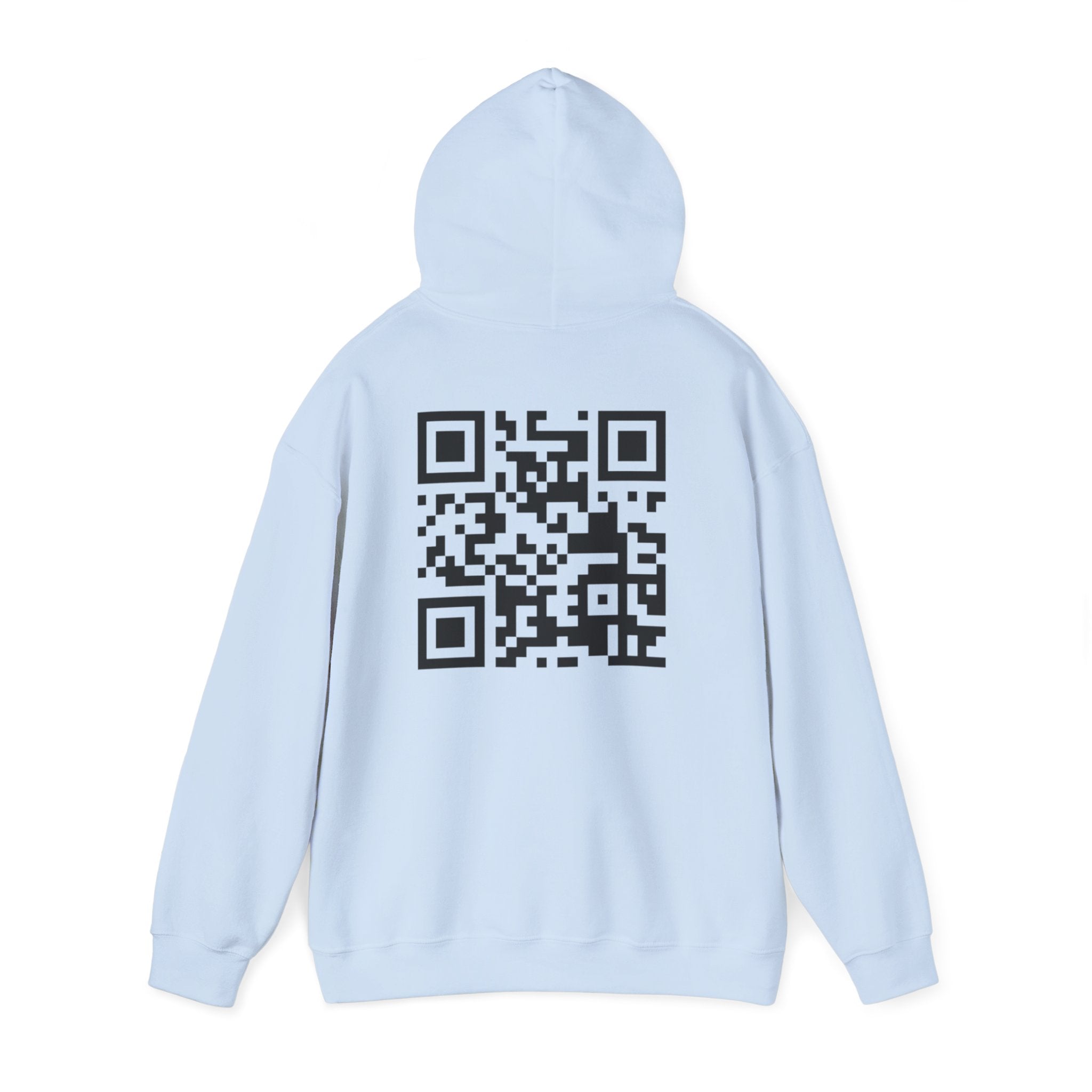 QR Hoodie Light Blue