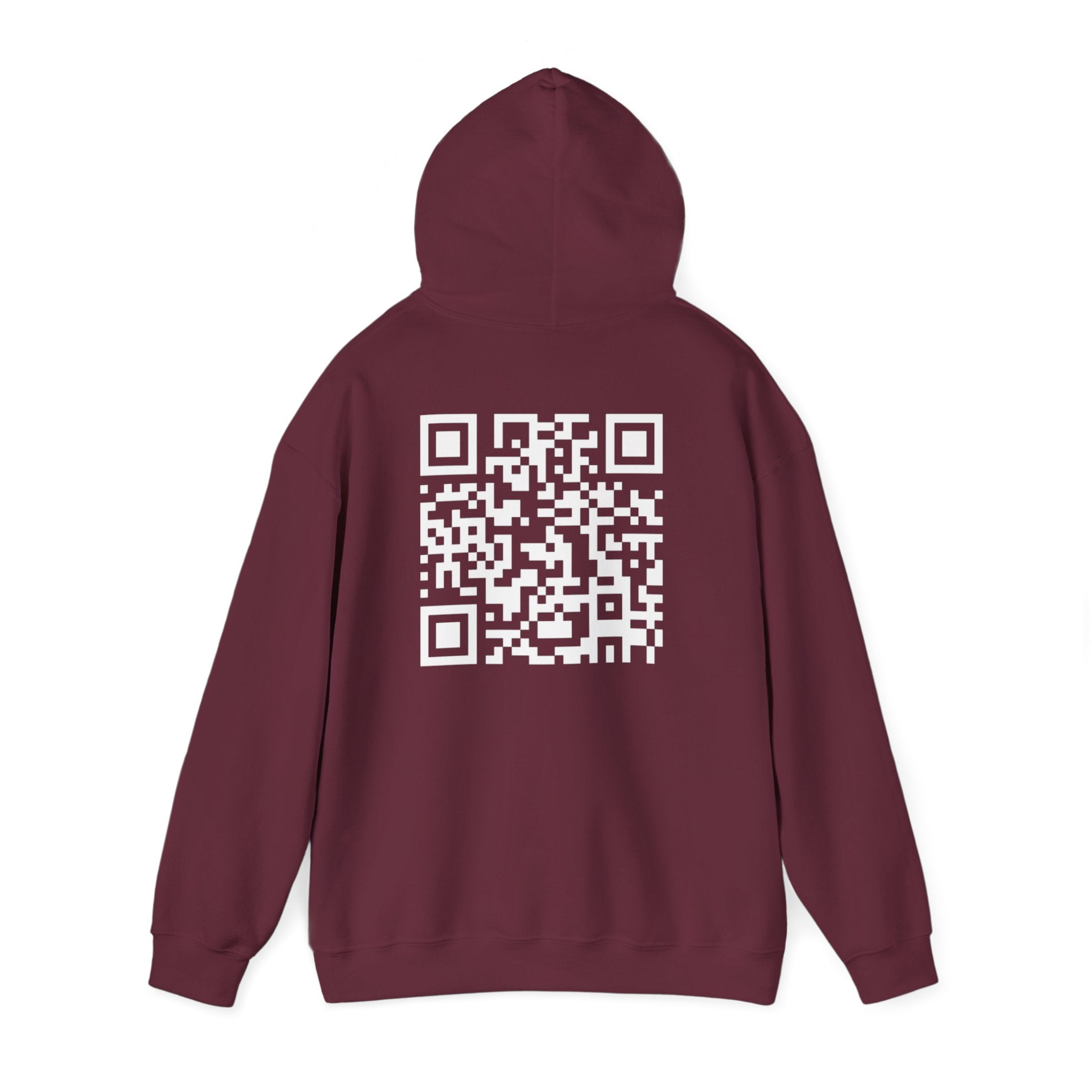 Fuck You Hoodie Maroon red