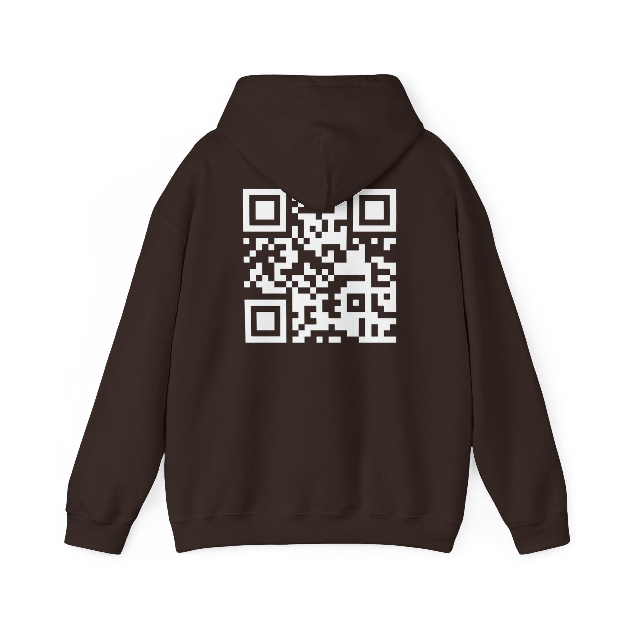 QR Hoodie Brown