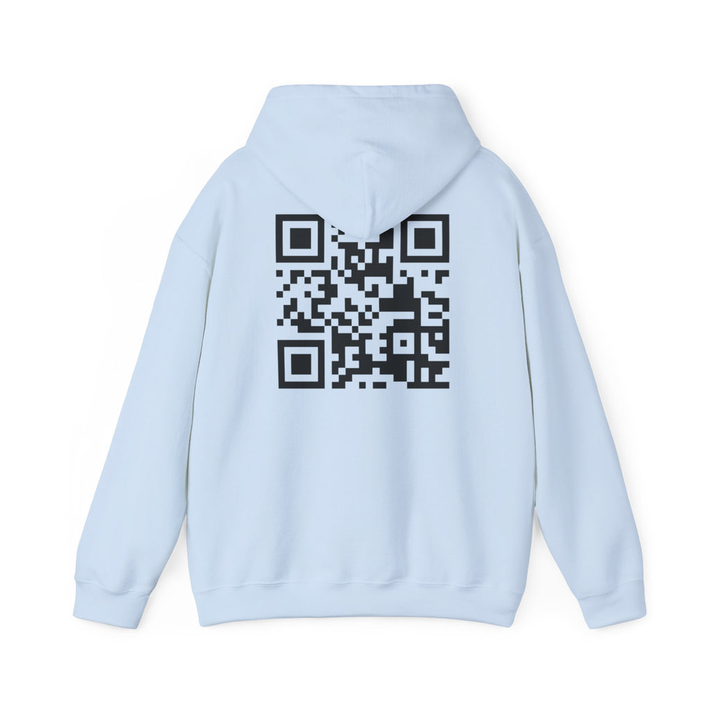 QR Hoodie Light Blue