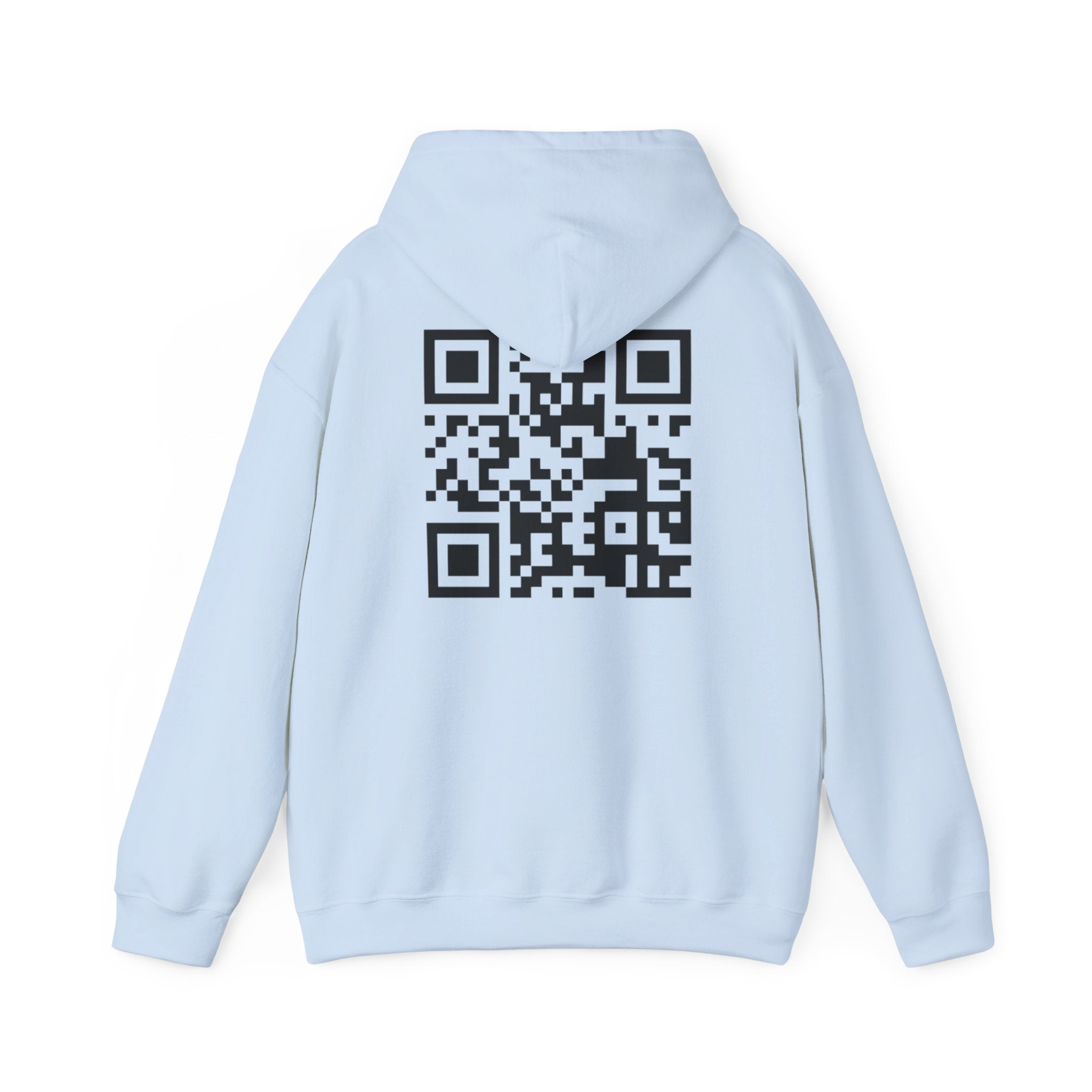 QR Hoodie Light Blue