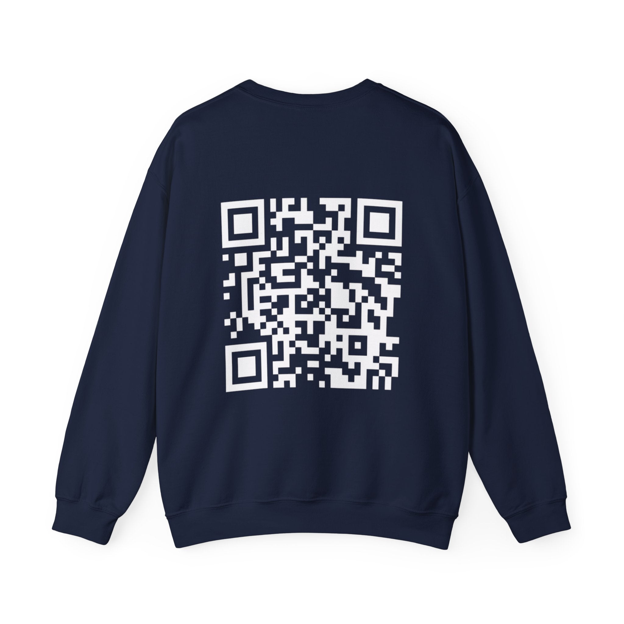 Static QR Sweatshirt Navy