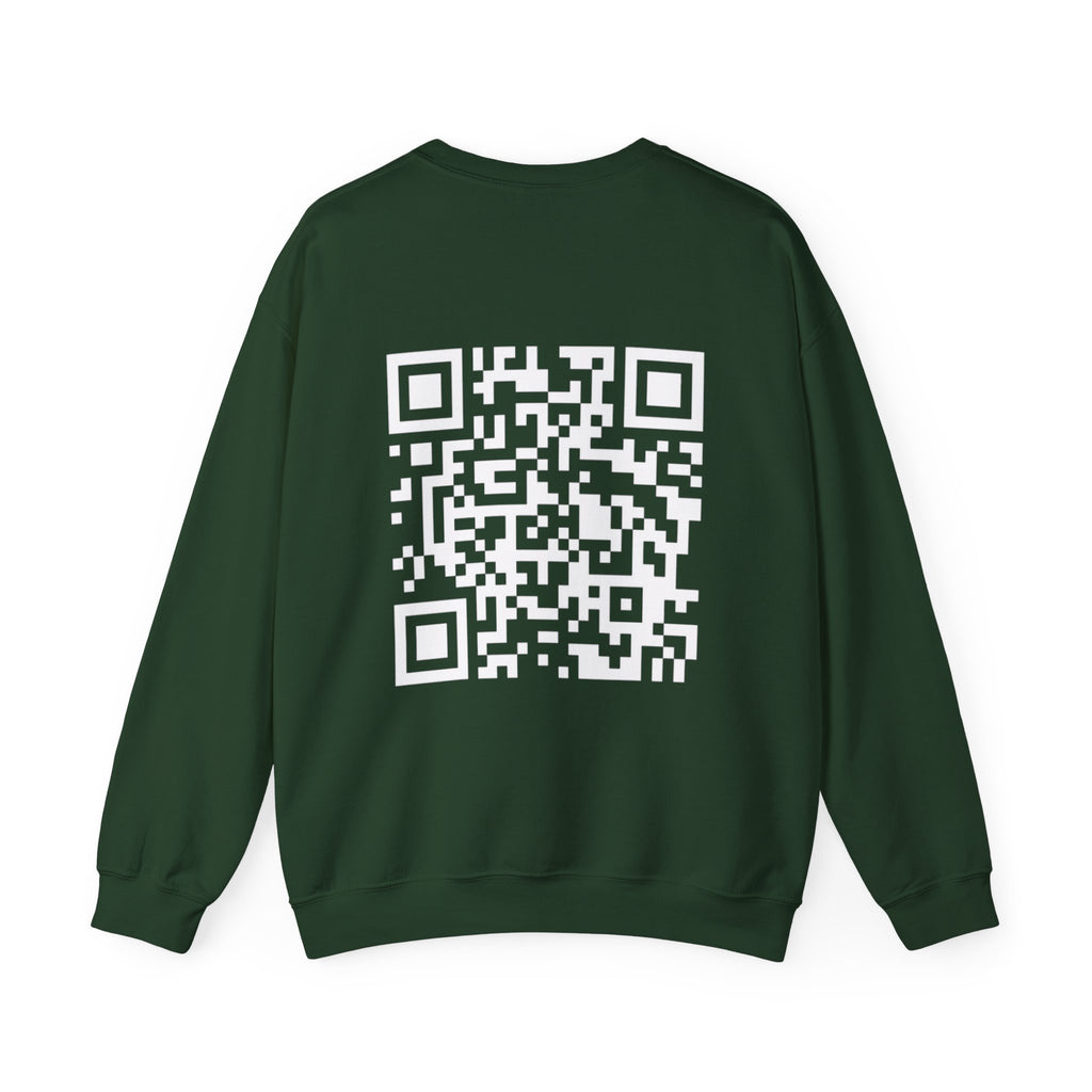 Static QR Sweatshirt Army Green