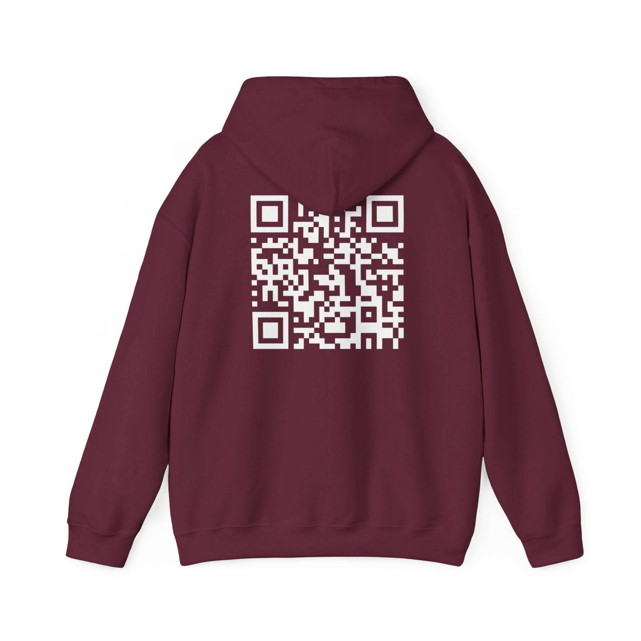 Fuck You Hoodie Maroon red