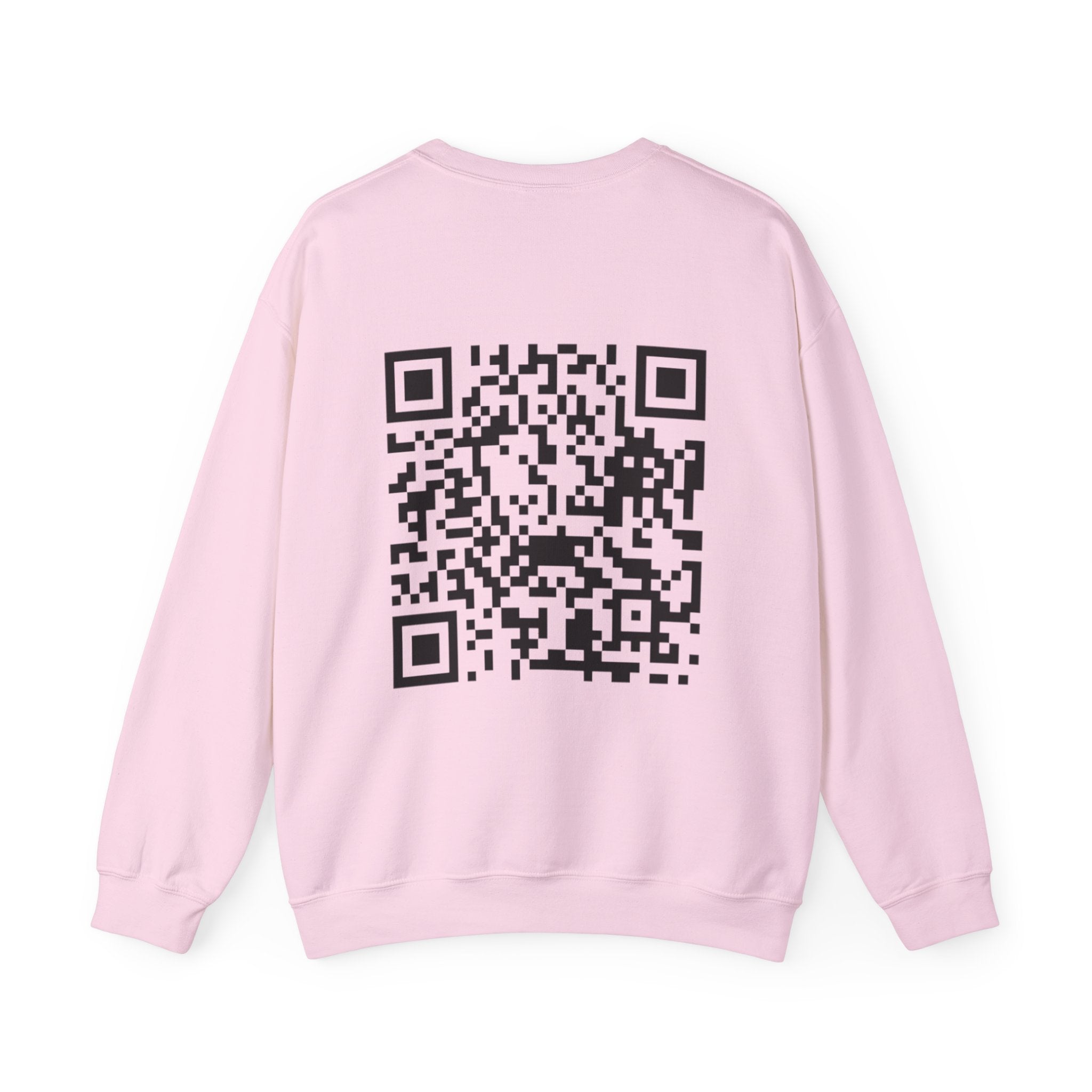 Static QR Sweatshirts Pink