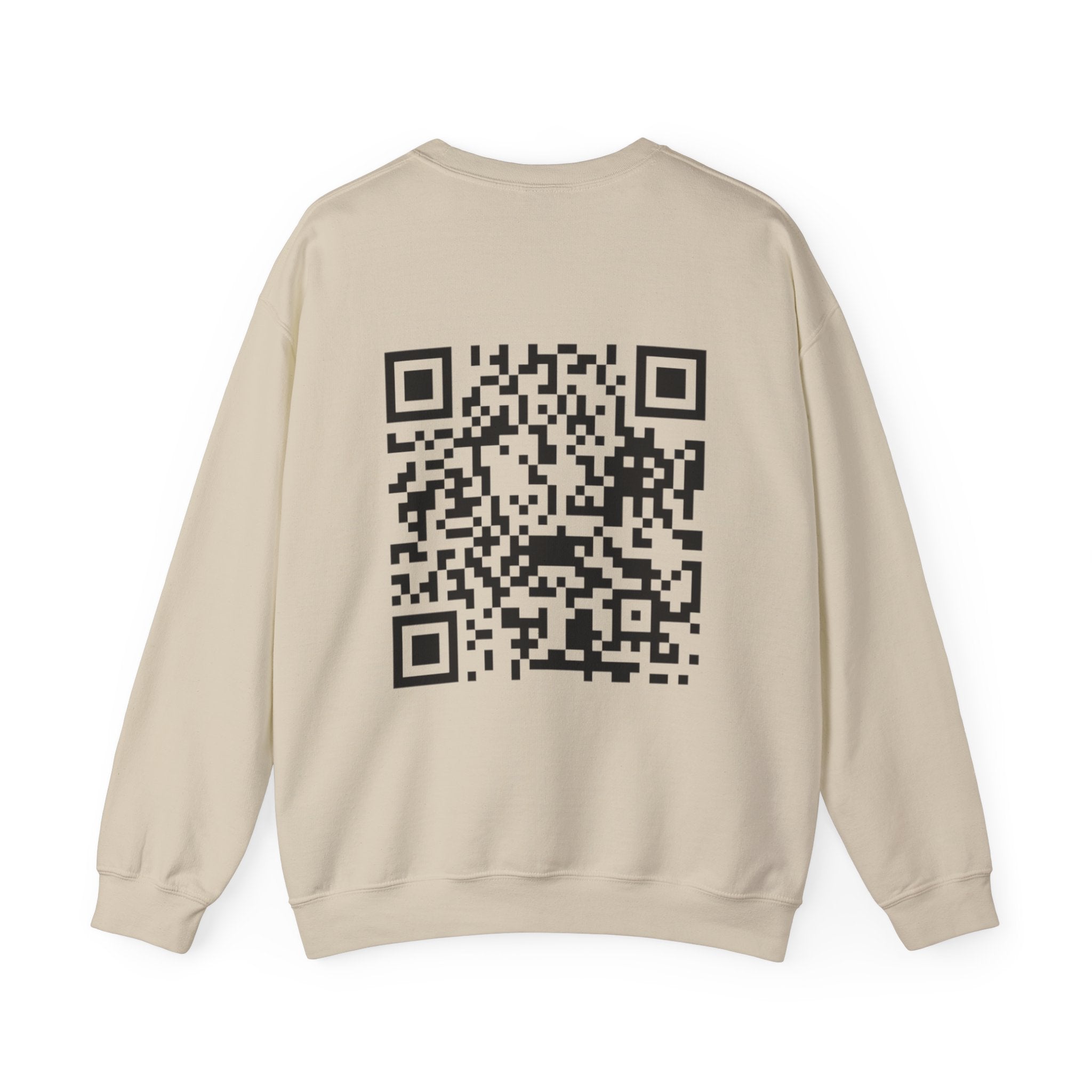 Static QR Sweatshirt Beige