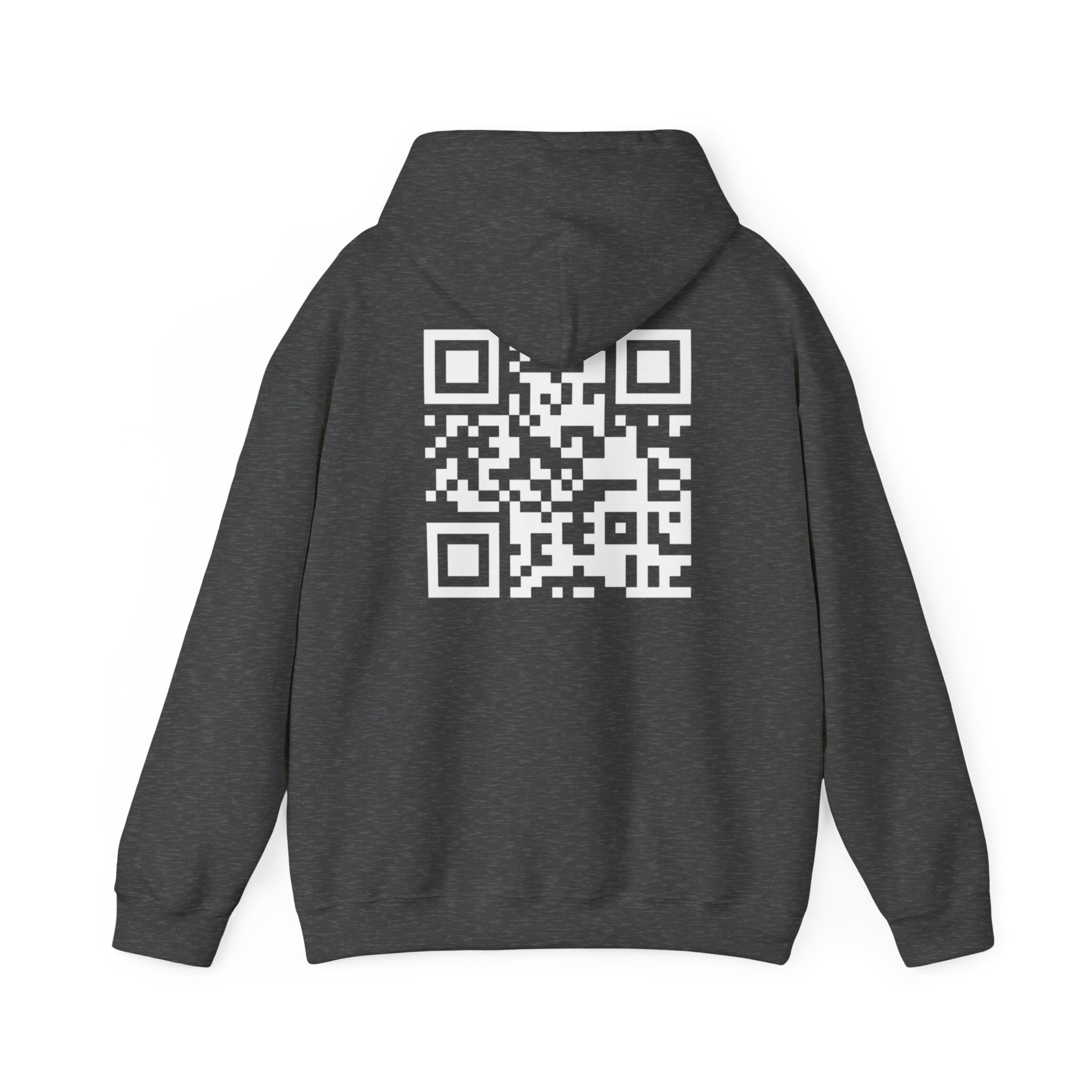 QR Hoodie Charcoal Heather