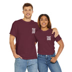 QR T-Shirt Maroon red