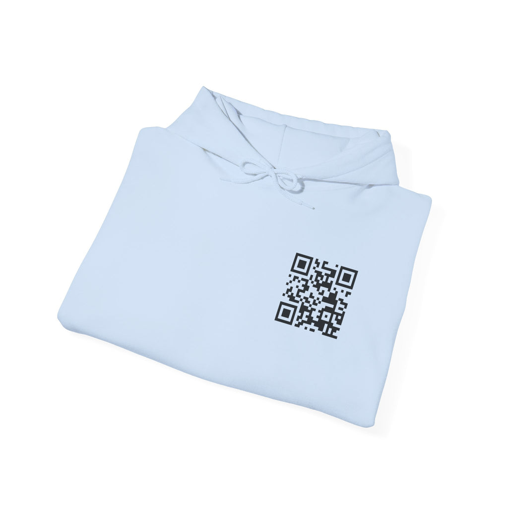 QR Hoodie Light Blue