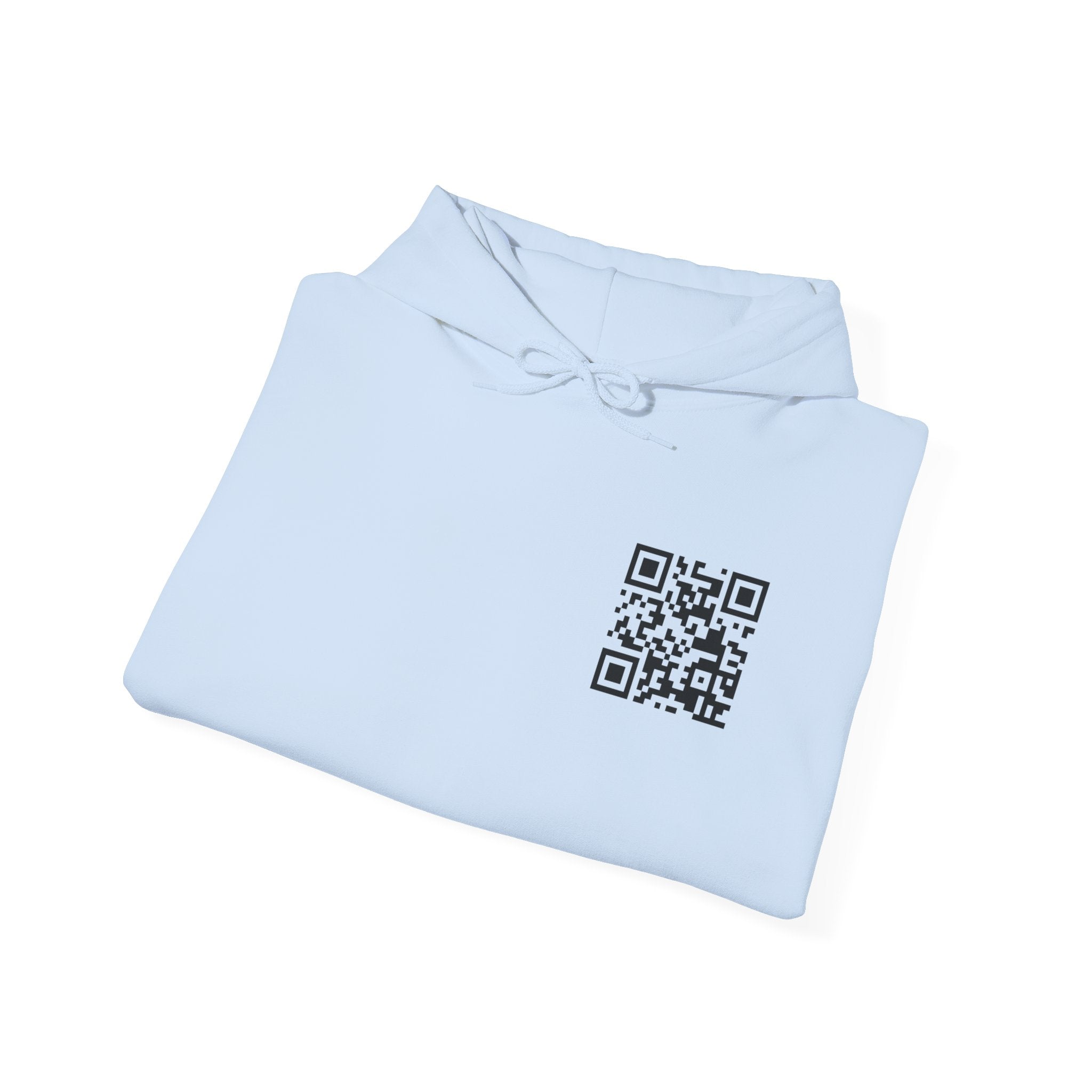 QR Hoodie Light Blue