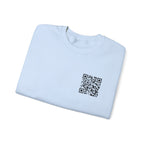 Dynamic QR Sweatshirt Light Blue