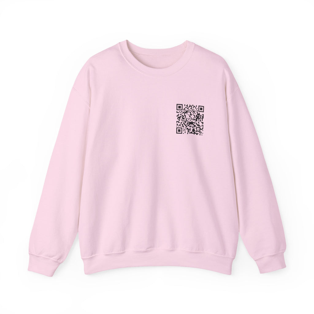 Static QR Sweatshirts Pink